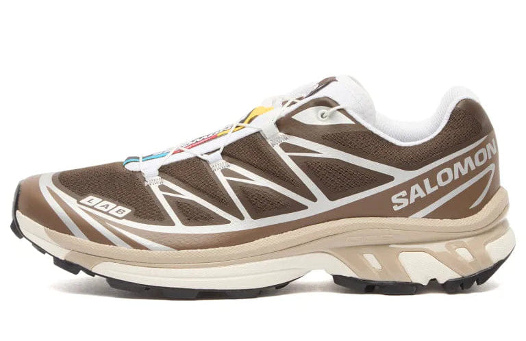 Salomon XT - 6 Sneaker Earth Brown, Walnut & Ftw Silver
