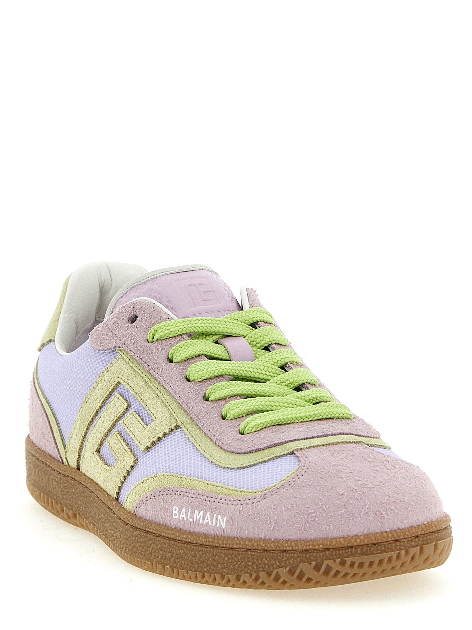 Balmain Swan Sneaker — lavender
