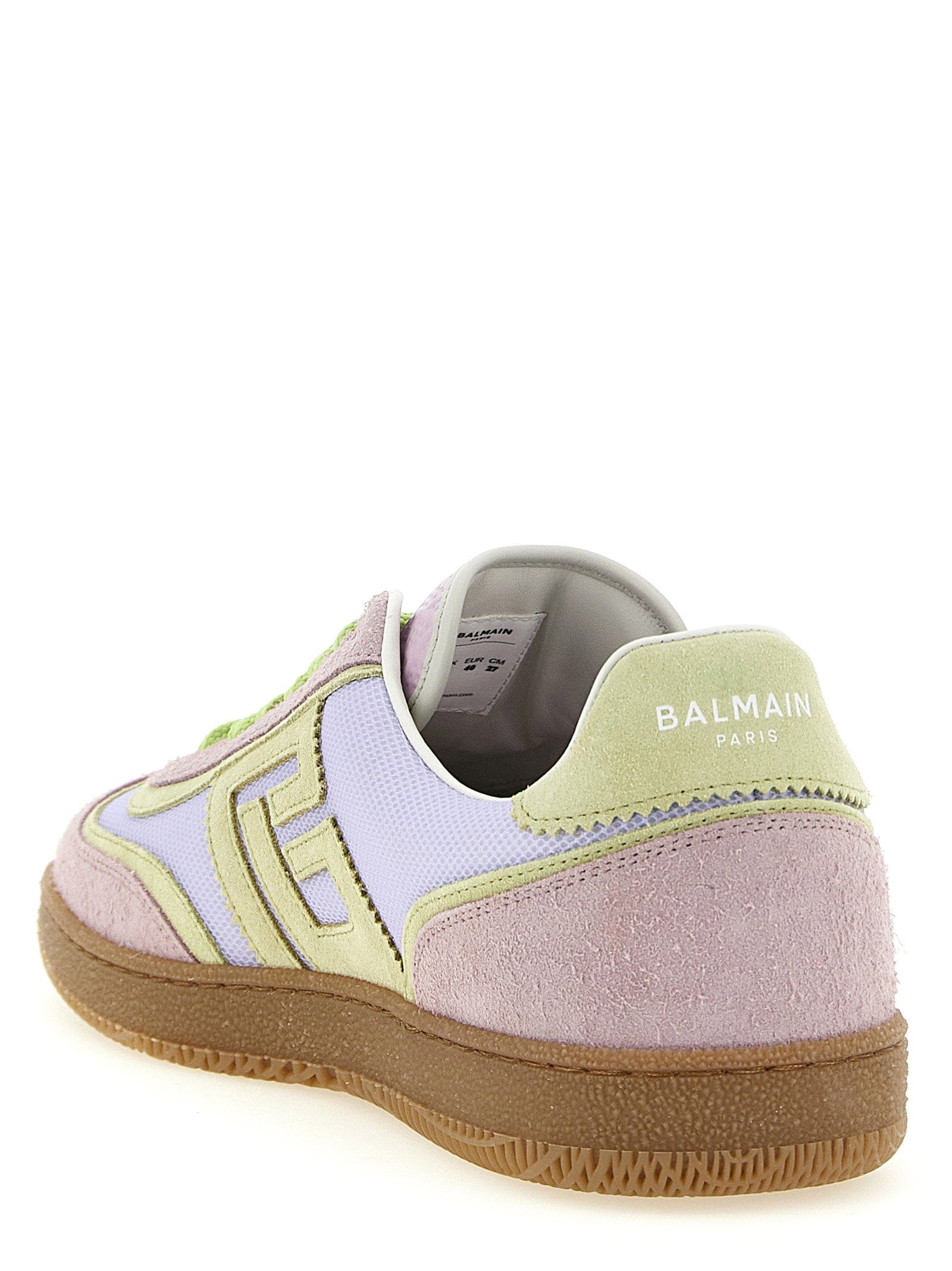 Balmain Swan Sneaker — lavender