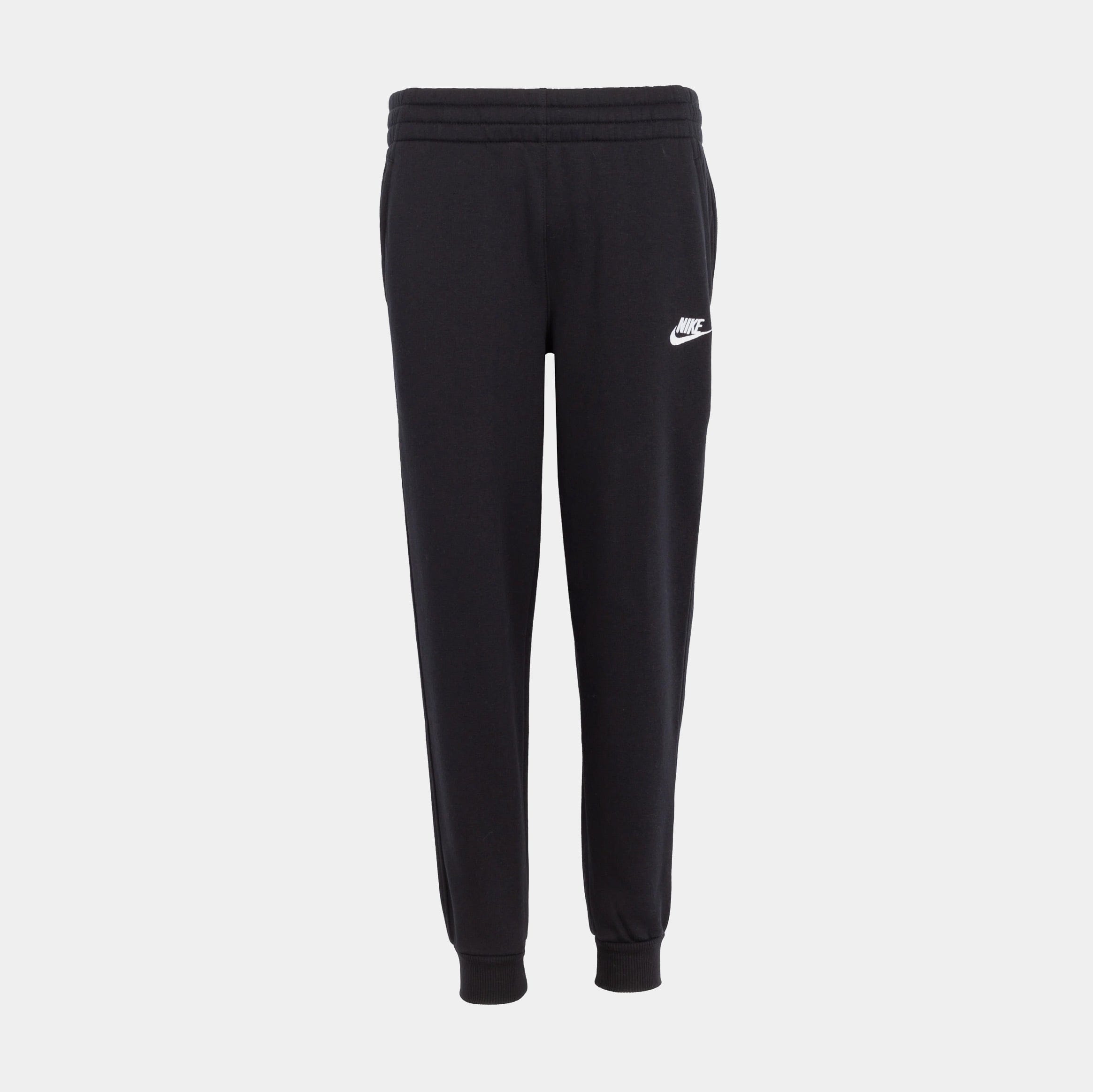 Nike NSW Club Joggers Grade School Pants (Black)