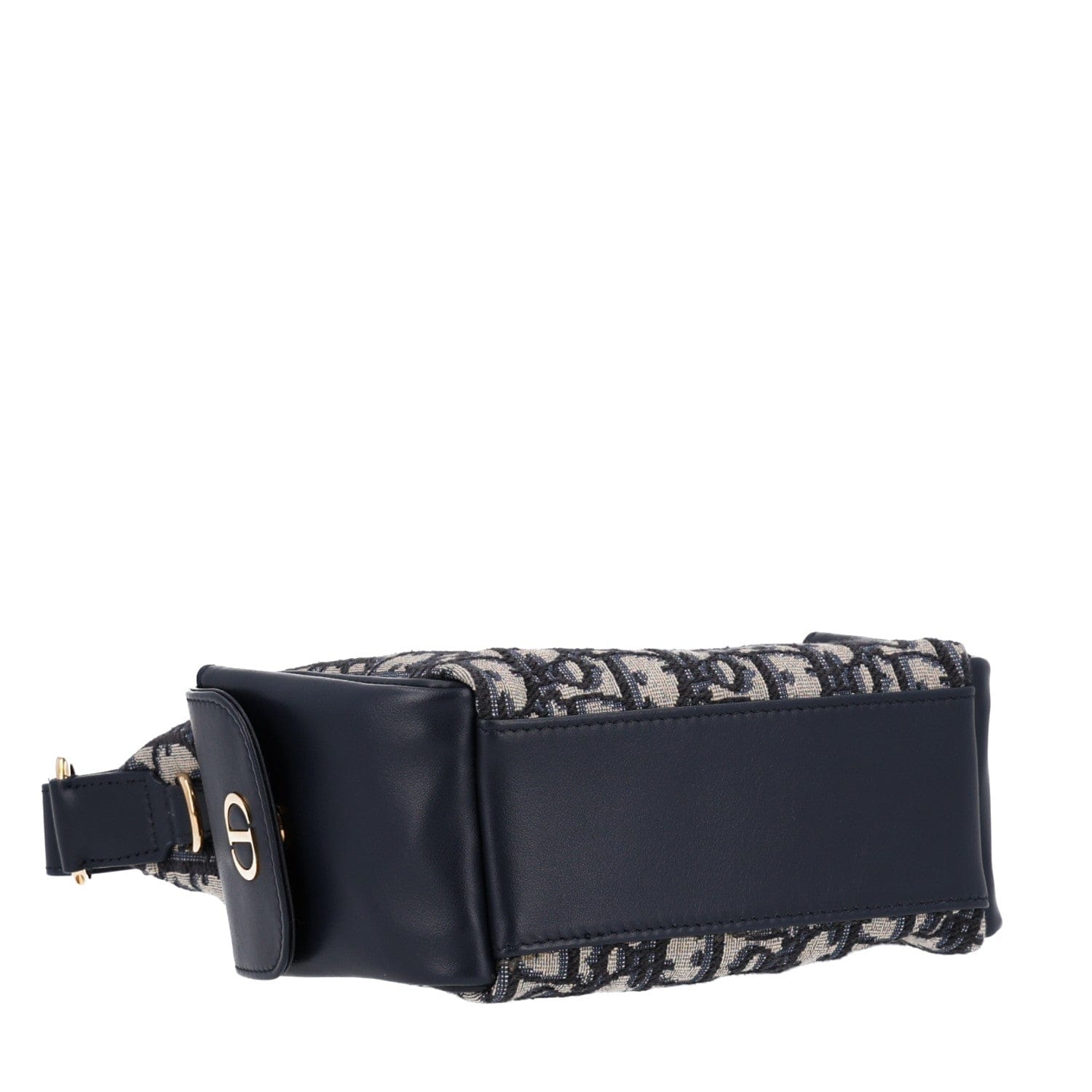Christian Dior Oblique Jacquard Smooth Calfskin Mini D - Dream Blue