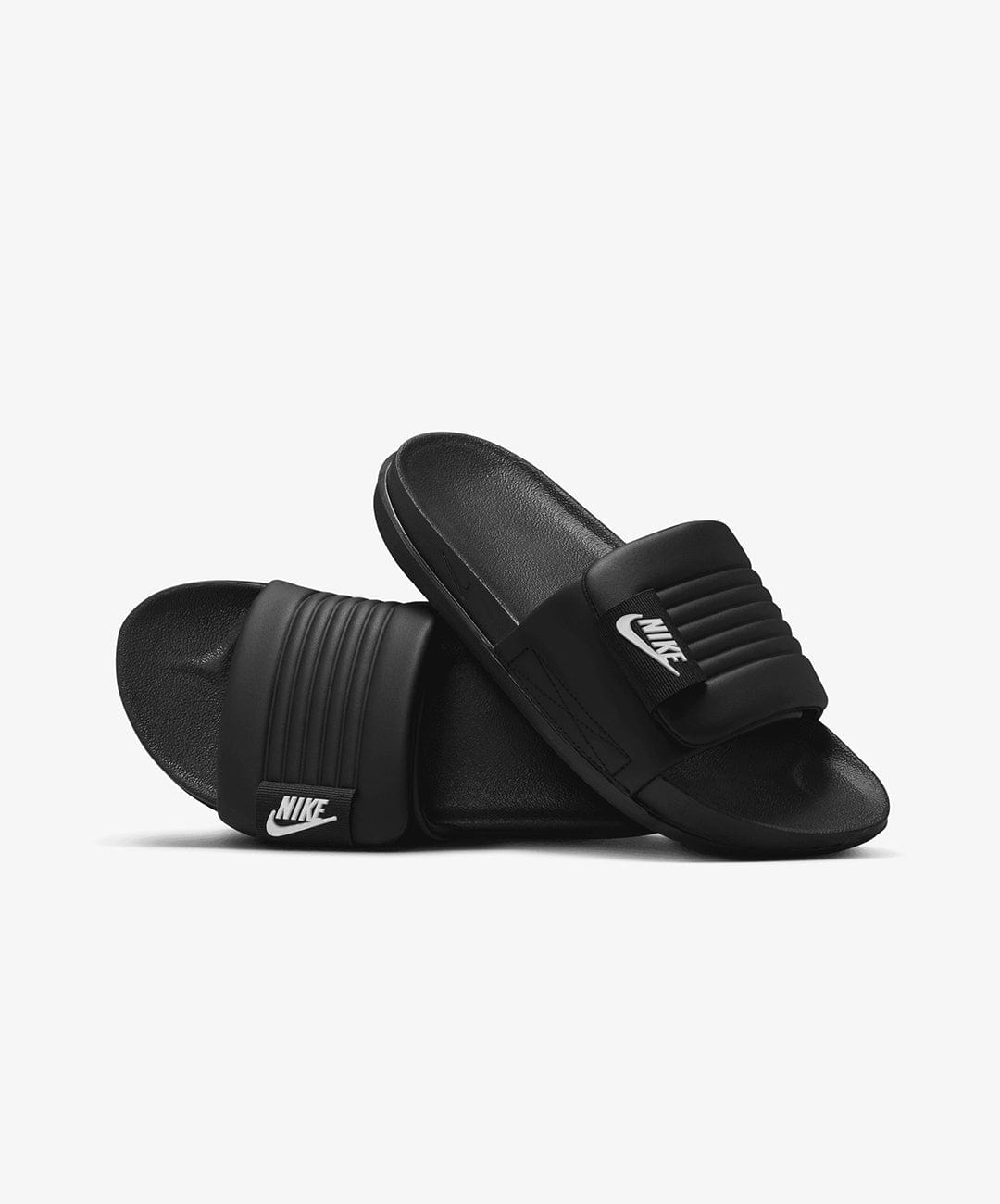 Nike | OFFCOURT ADJUST { BLACK/BLACK/WHITE