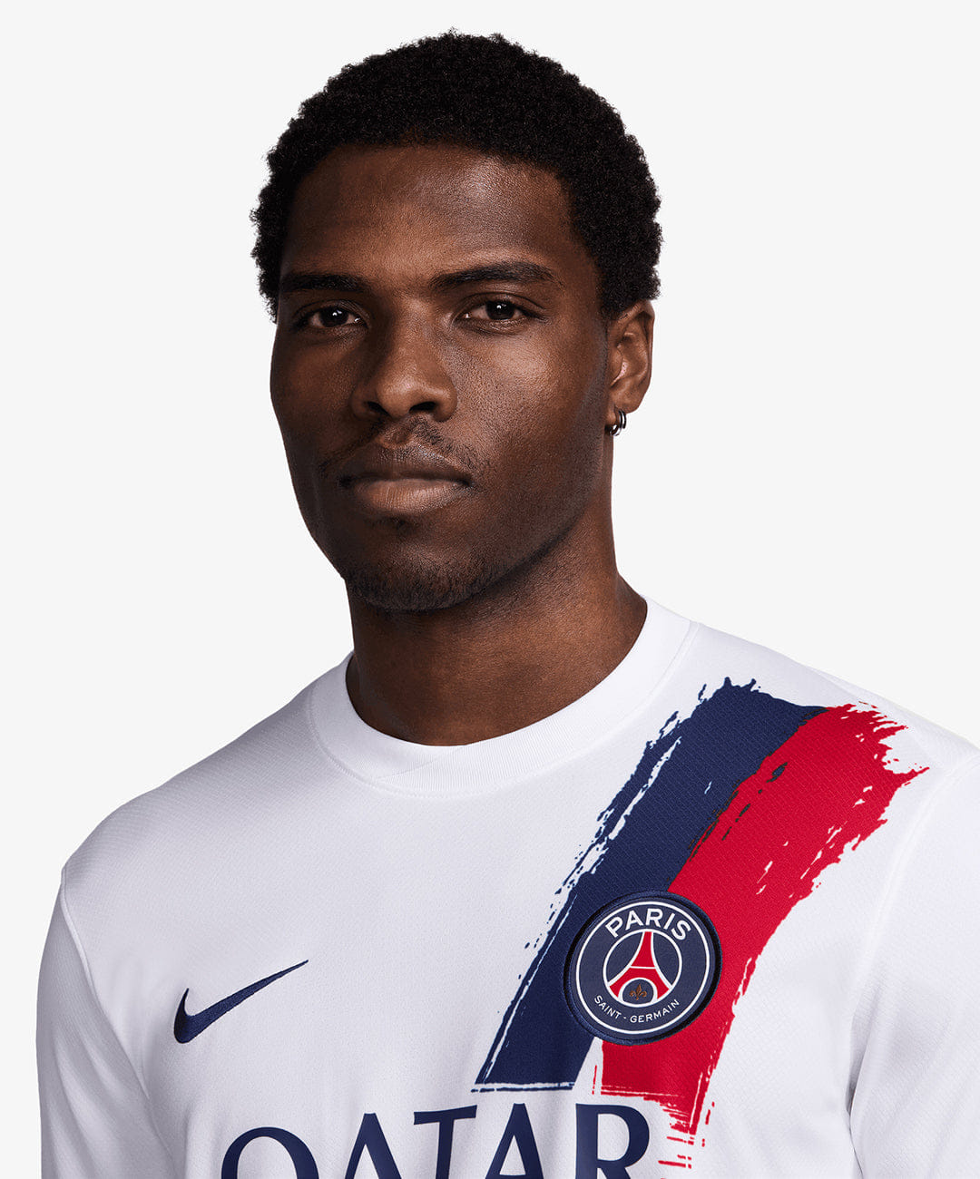 NIKE | PARIS SAINT - GERMAIN 2024/25 STADIUM AWAY { WHITE/MIDNIGHT NAVY/MIDNIGHT NAVY