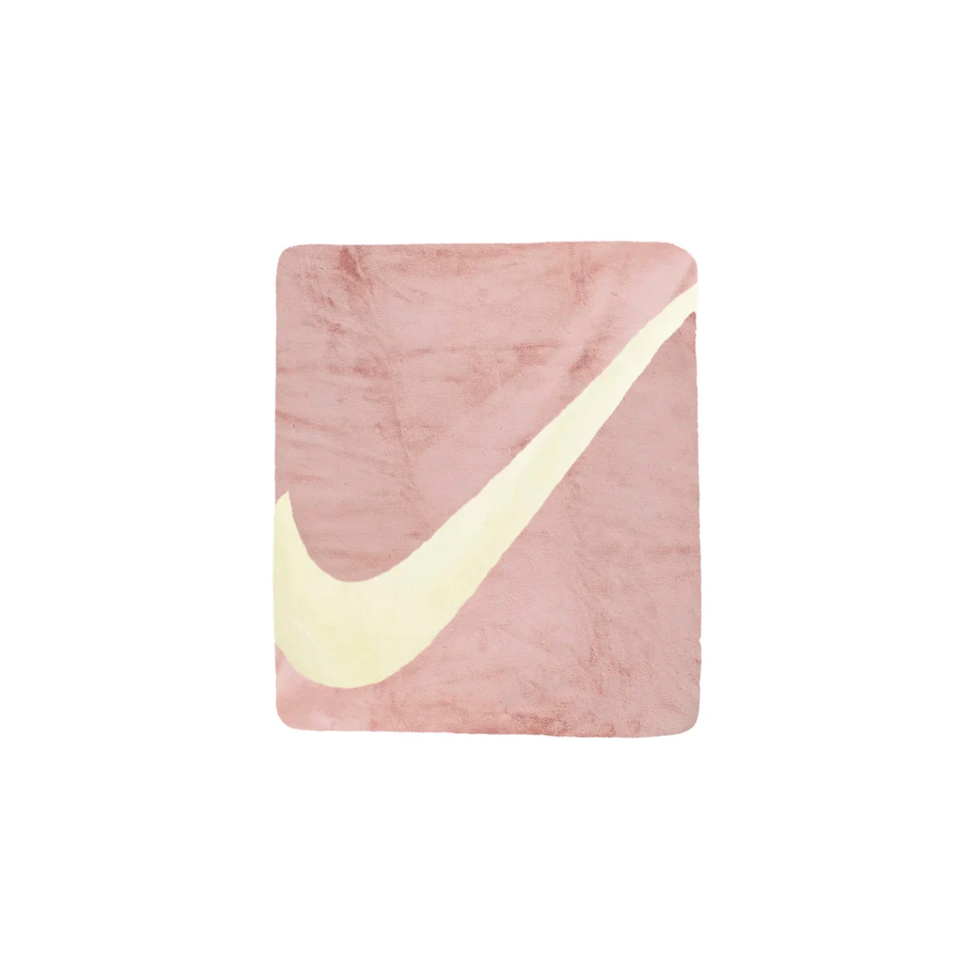 Nike Swoosh Faux Fur Blanket Pink Oxford/Cashmere/Cashmere