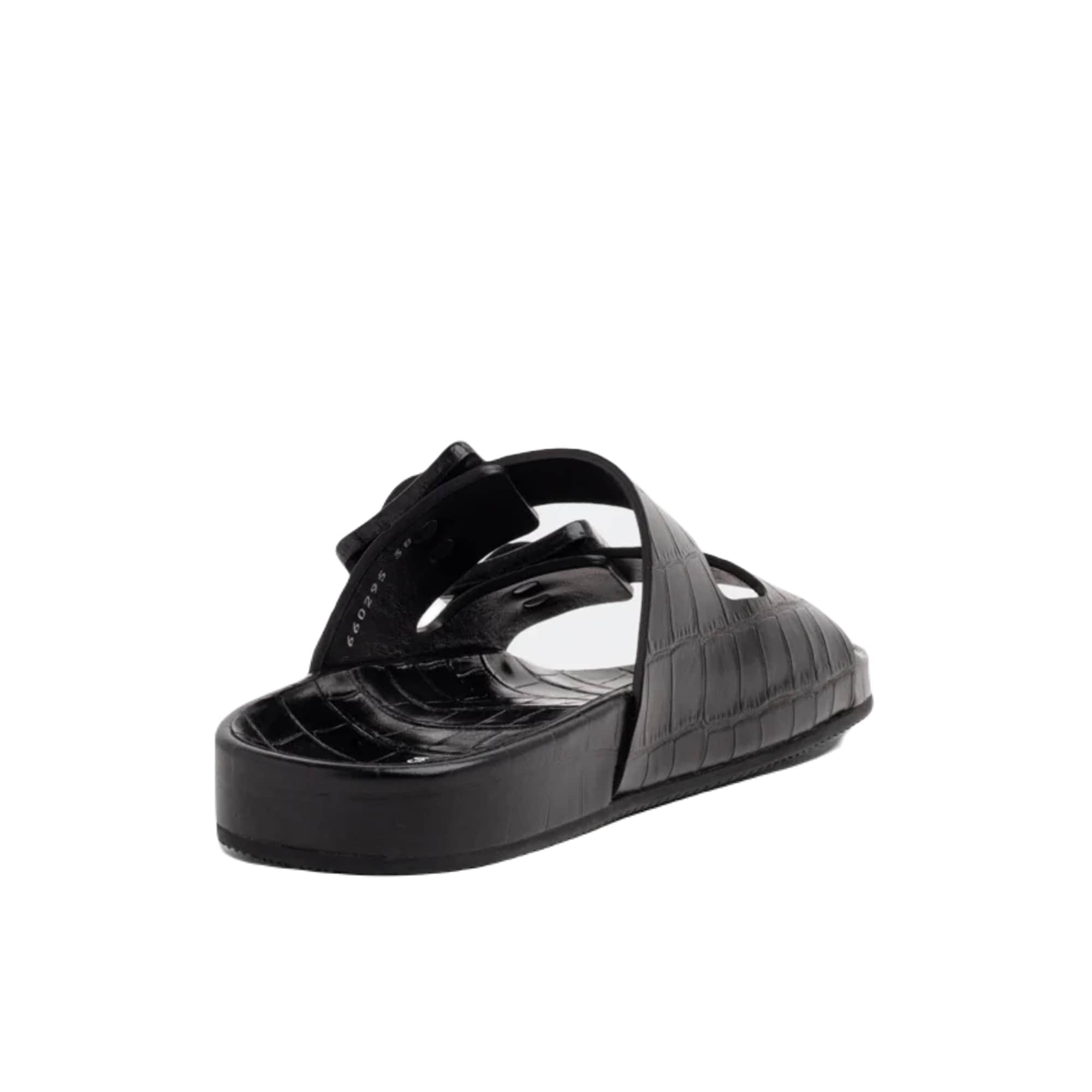 Balenciaga Mallorca Crocodile - Effect Sandals