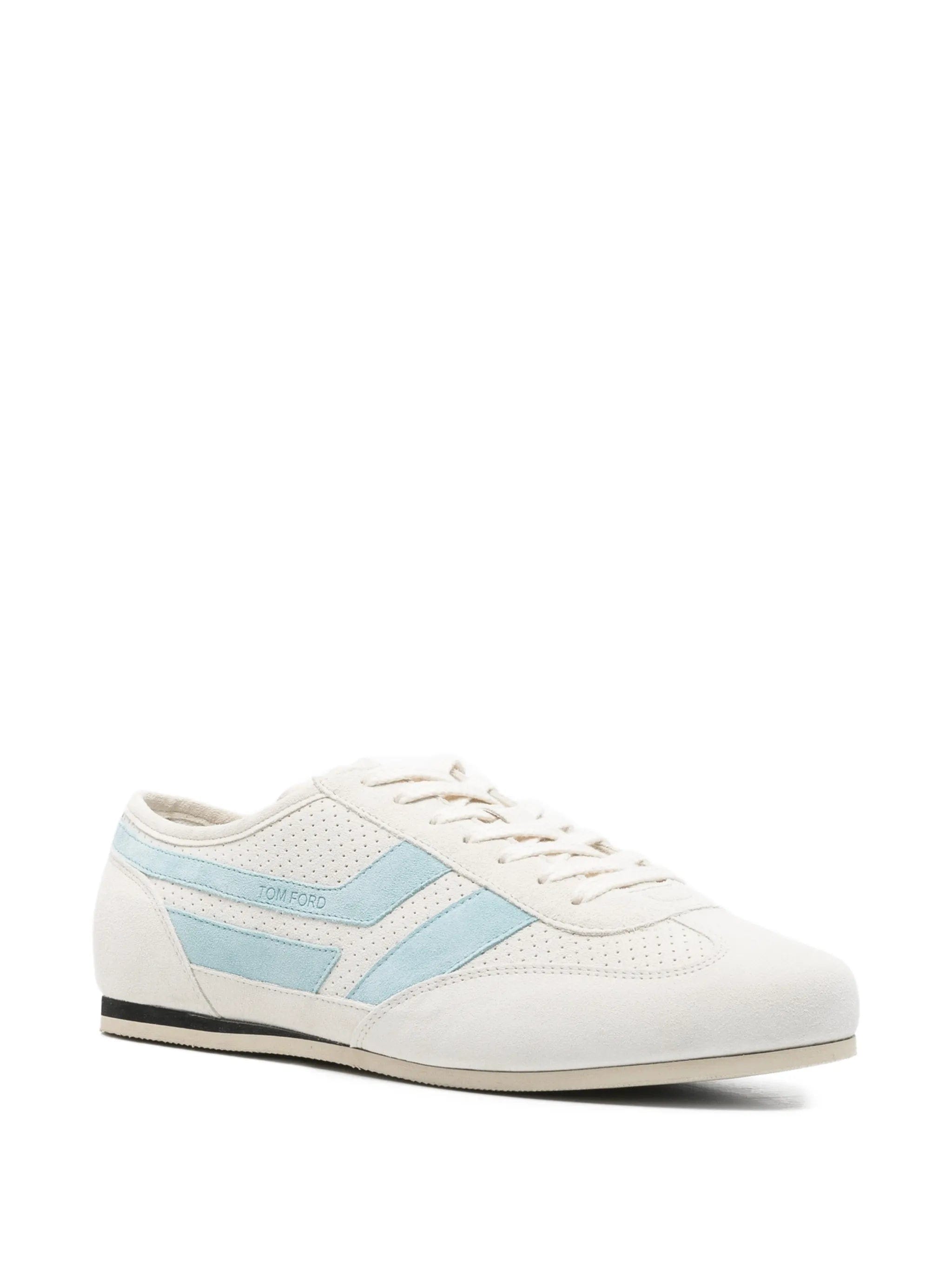 TOM FORD perforated leather sneakers