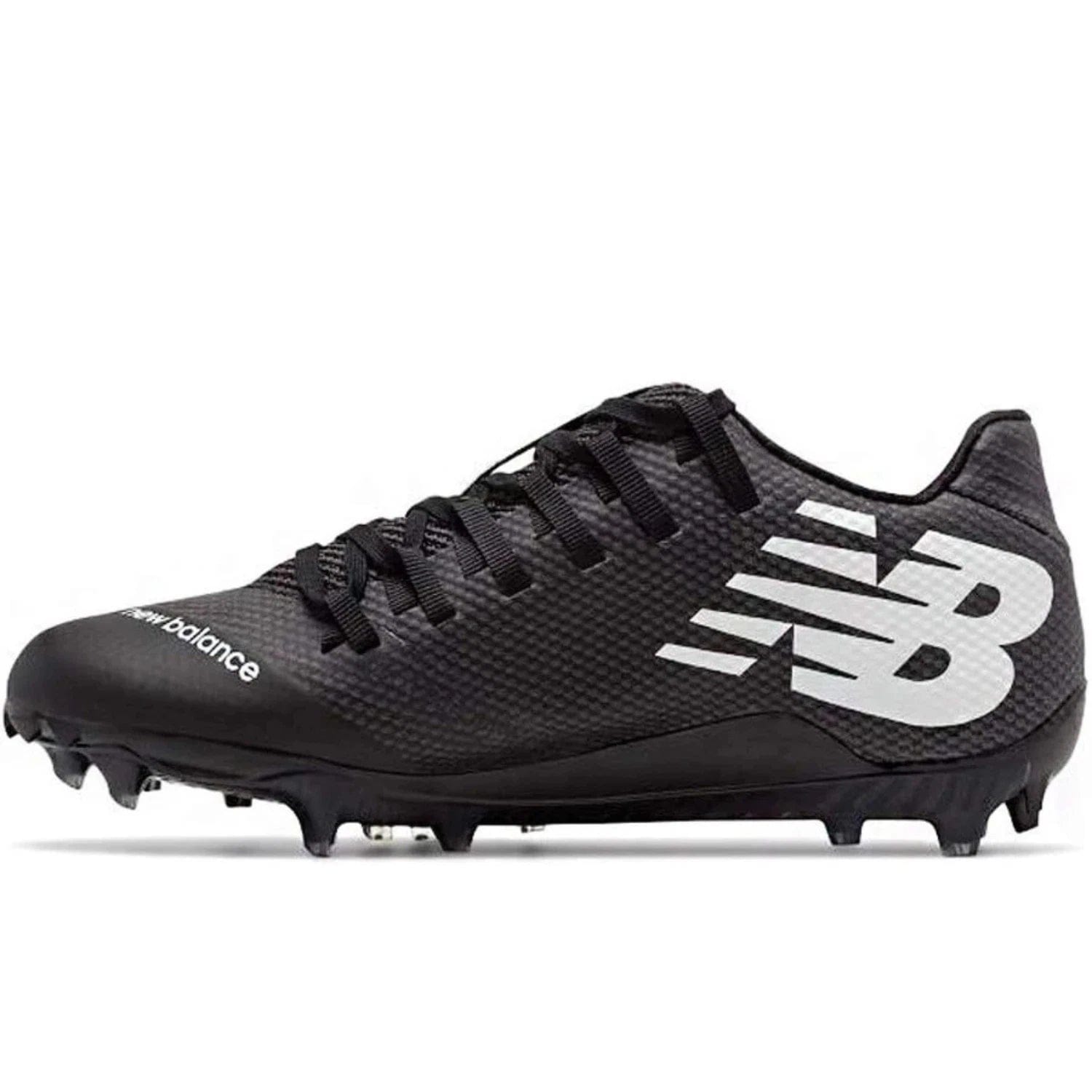 New Balance Burn x WBURNXLB Men'sBlack Gray Low Top Lacrosse Cleats RHS8684