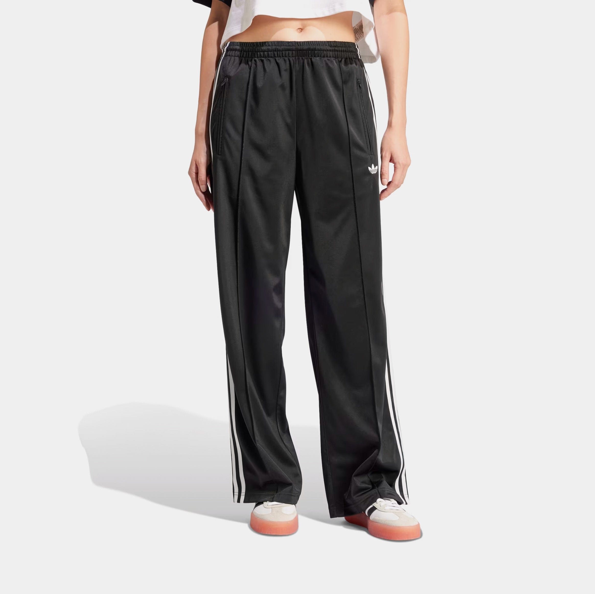 adidas Adicolor Classic Firebird Loose Track Womens Pants (Black)