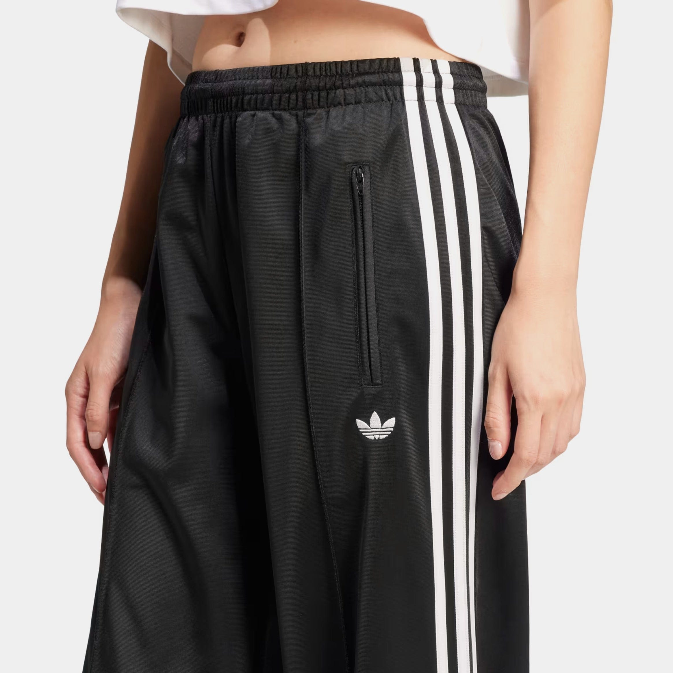 adidas Adicolor Classic Firebird Loose Track Womens Pants (Black)