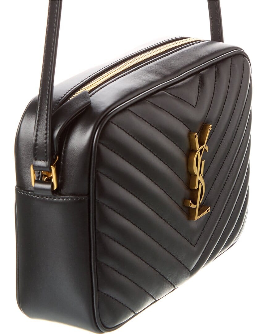 Saint Laurent Lou Monogram Leather Camera Bag