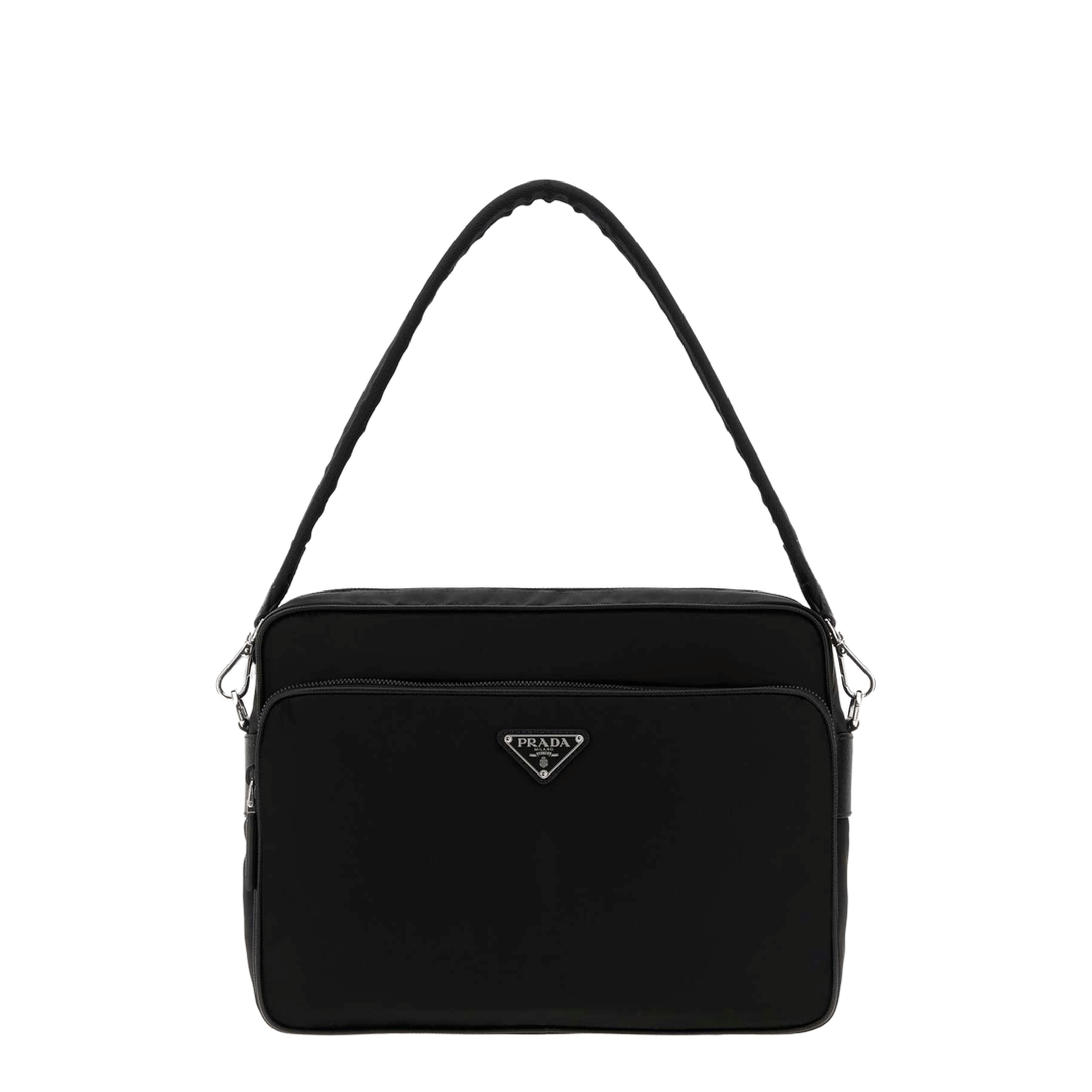 Prada Medium Re - Nylon Shoulder Bags - Nero