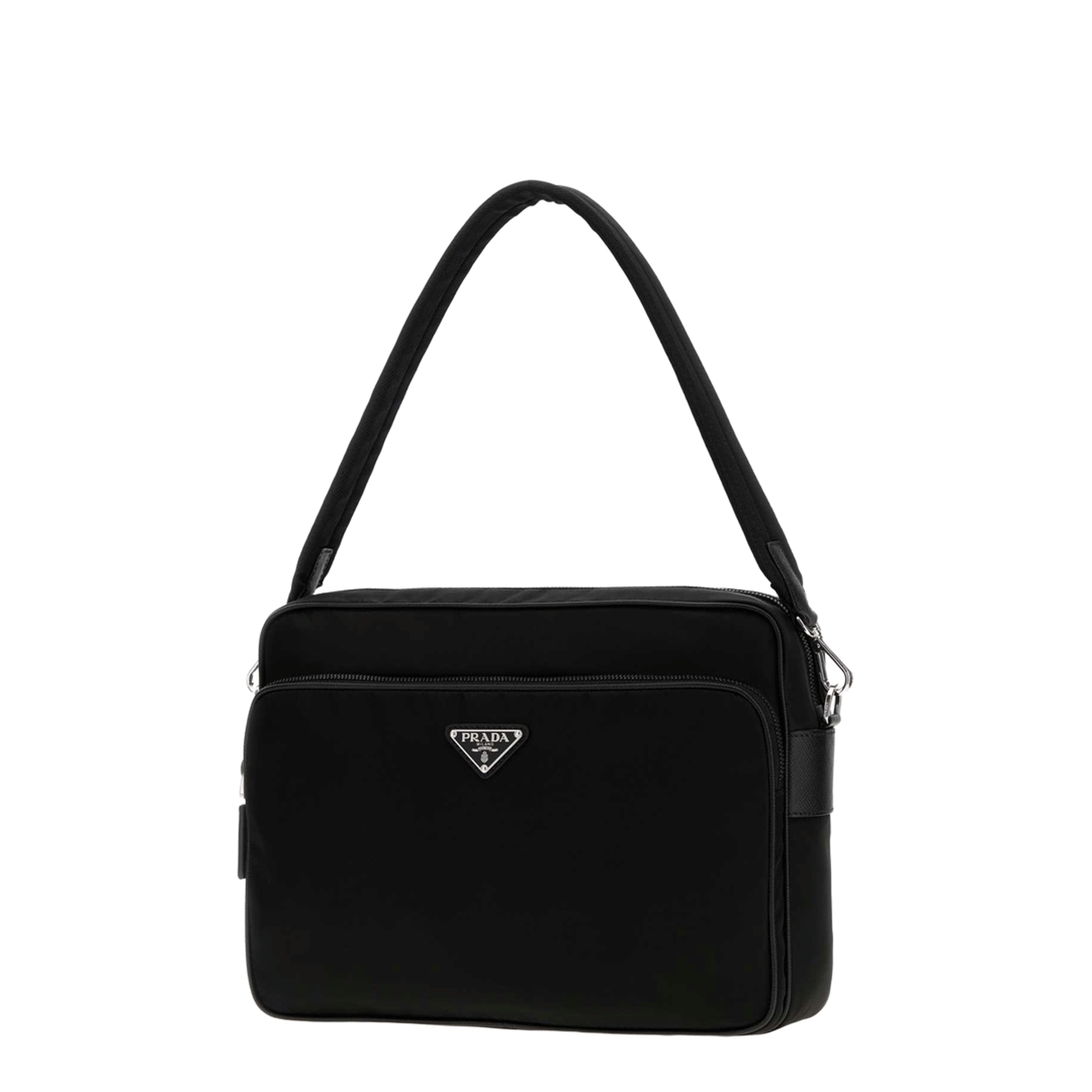 Prada Medium Re - Nylon Shoulder Bags - Nero