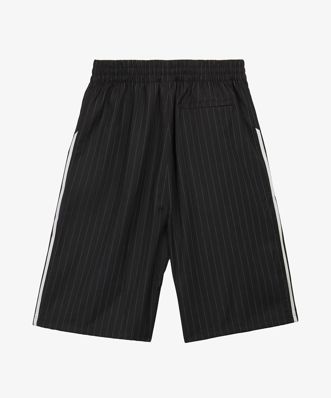 Adidas Originals | x CHAVARRIA PINSTRIPE LONG SHORT { BLACK/WHITE