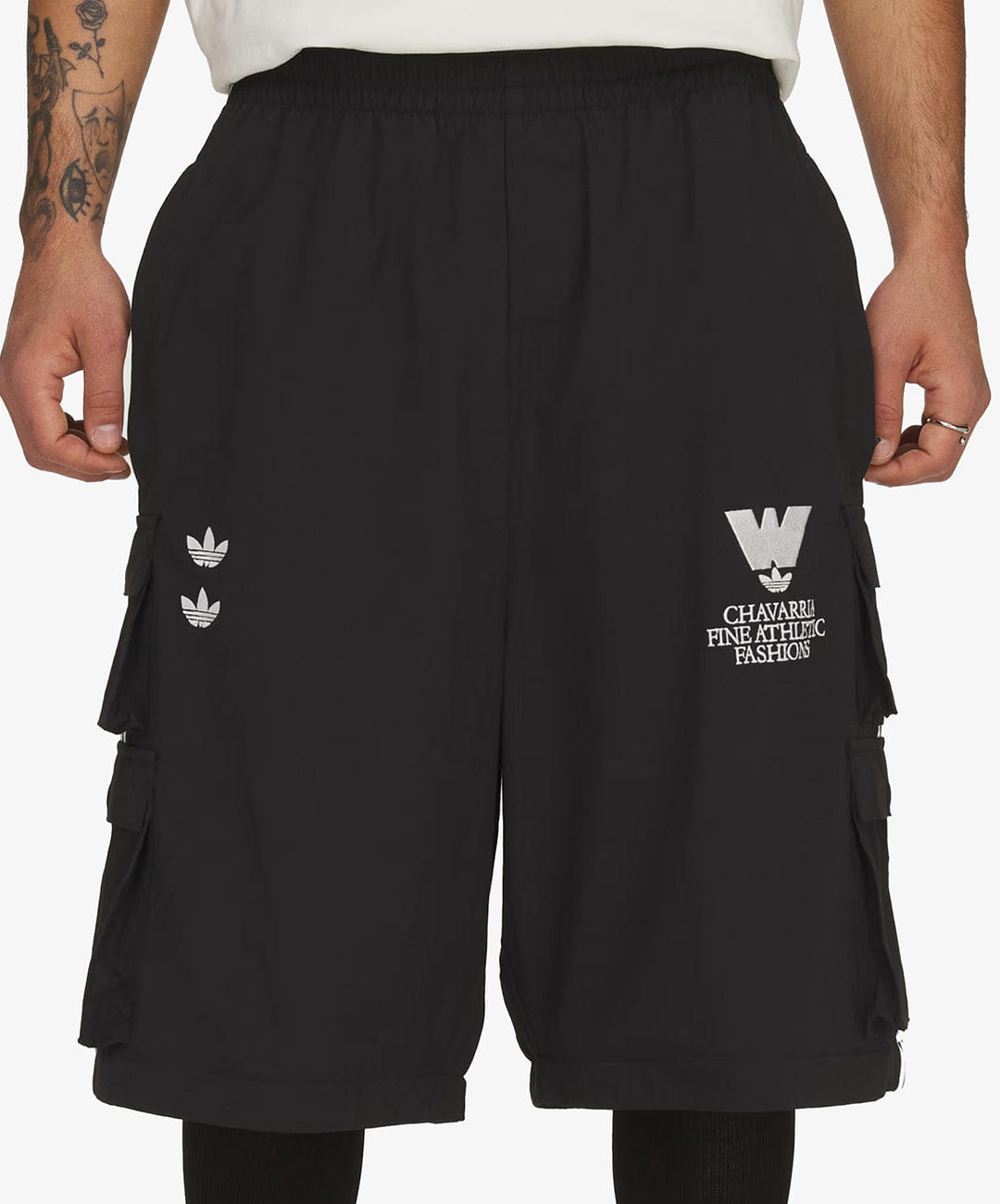 Adidas Originals | x WILLY CHAVARRIA CARGO ZIP PANT { BLACK