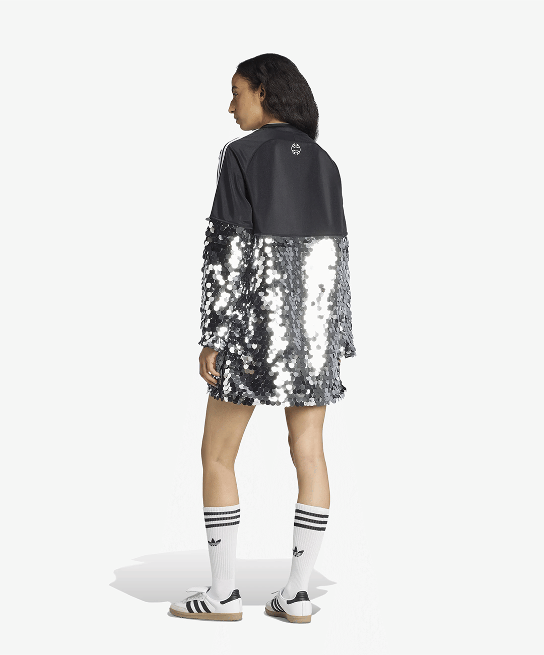 Adidas Originals | ADILENIUM SEASON 4 TEAMGEIST SEQUINS MINI DRESS { BLACK