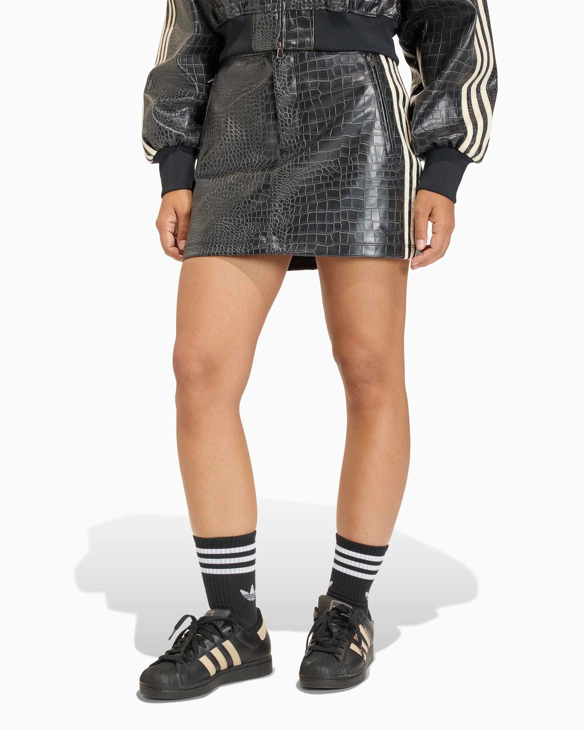 adidas Falda corta adidas Originals Pleather para mujer