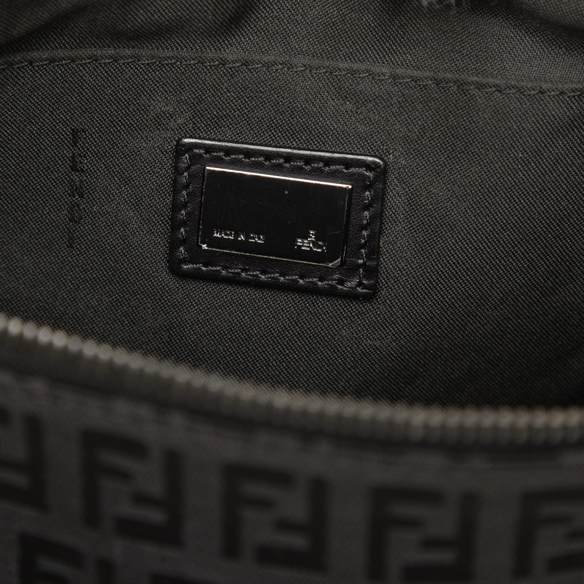 Fendi Zucchino Canvas Pochette