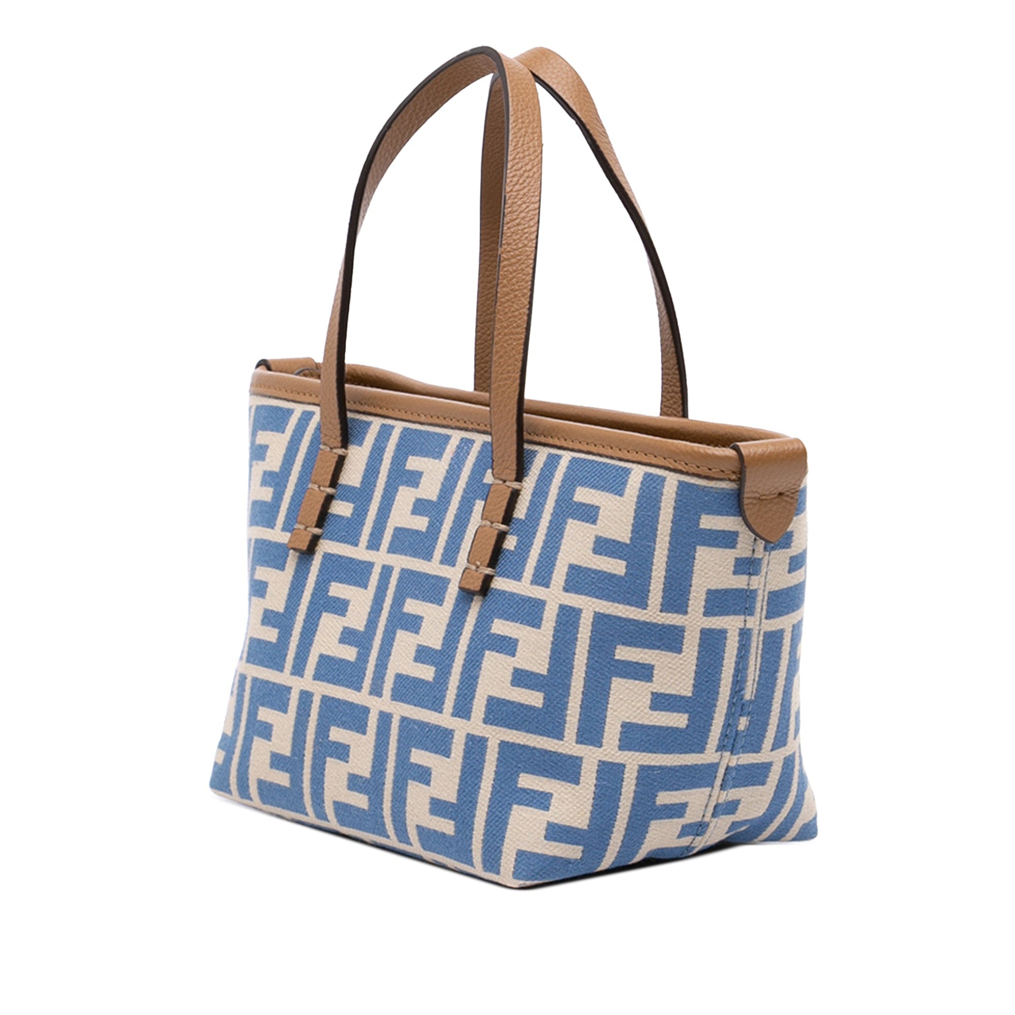 Fendi Mini Zucca Jacquard Roll Satchel