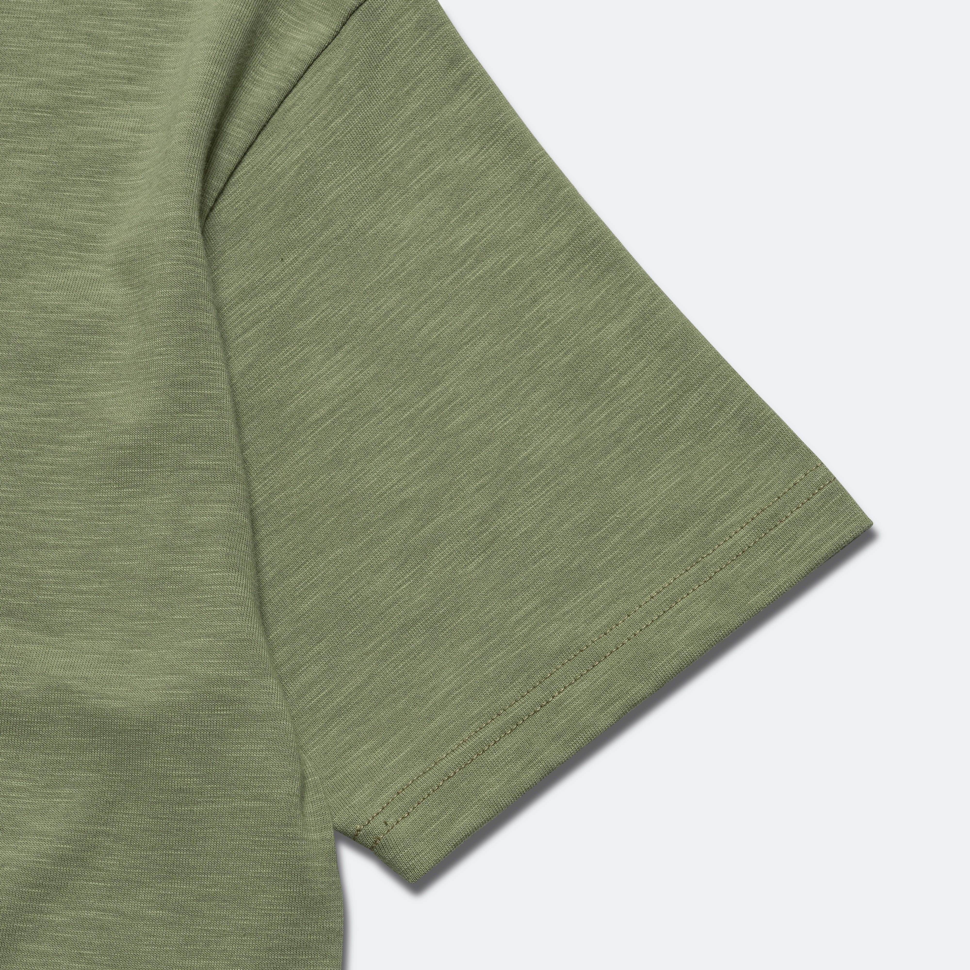 Nike Life SS Knit Top - Oil Green