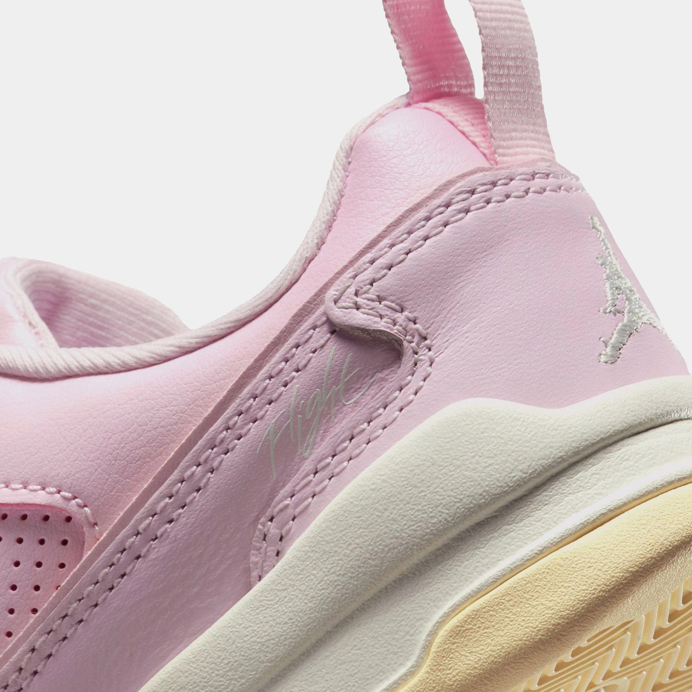 Nike Jordan Flight Court Pink Foam Preschool Lifestyle Shoes (Pink Foam/Muslin/Sail)
