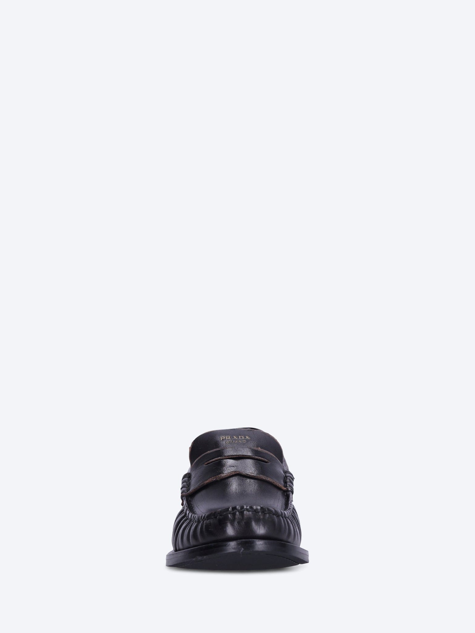 Prada Calf old leather loafers