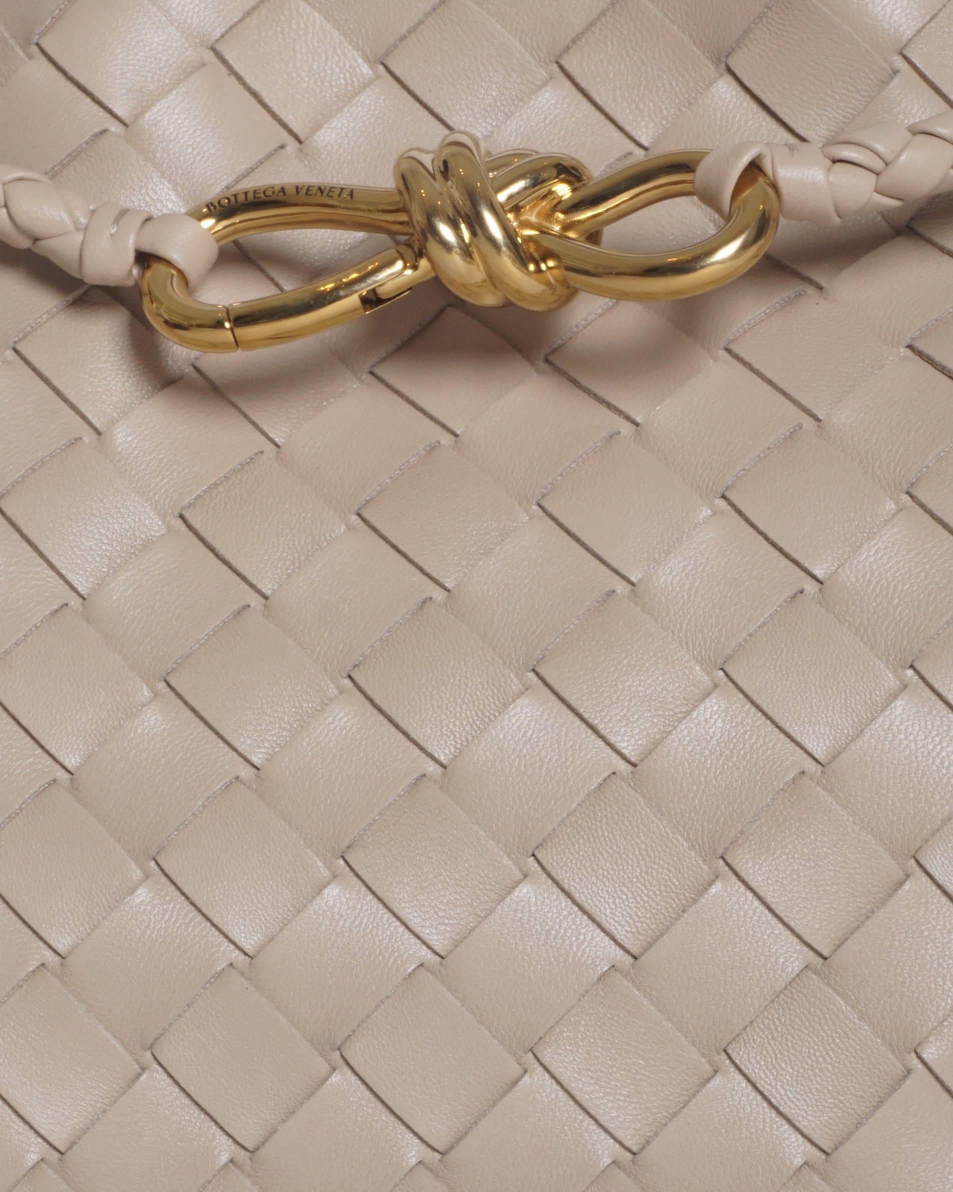 Bottega Veneta Andiamo Small Intrecciato Leather Tote Bag