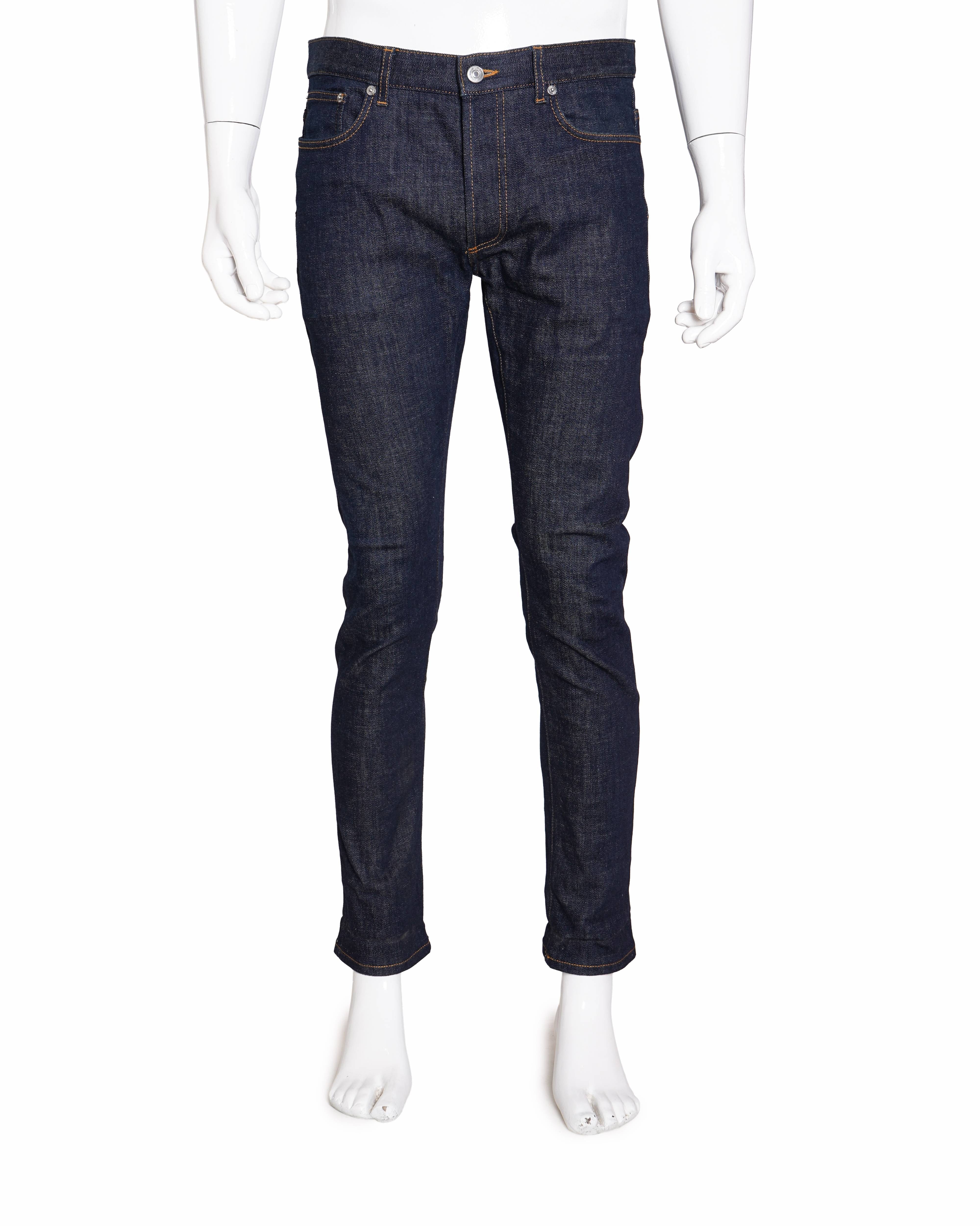 Dior Dark Indigo Slim - Fit Denim Jeans