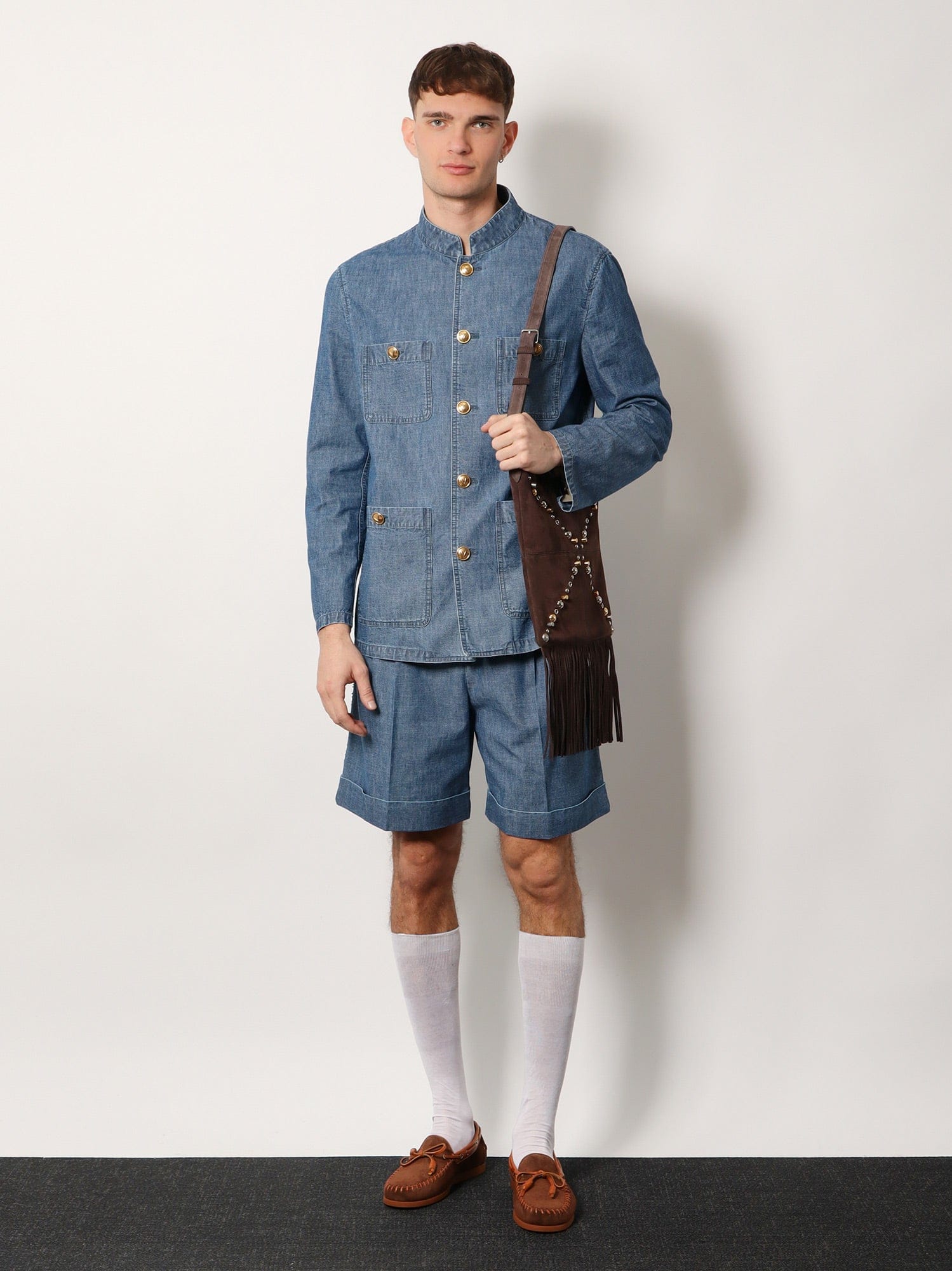 Valentino Denim Sahariana Jacket