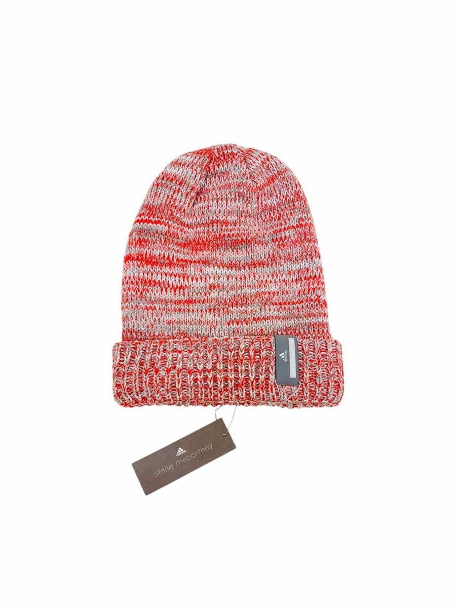 adidas Red w/ Grey & White Beanie