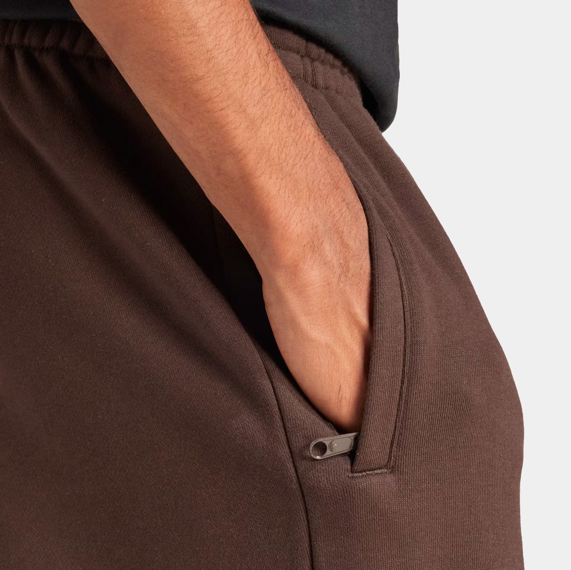 adidas Varsity Essentials Pants Mens Sweatpants (Brown/White)