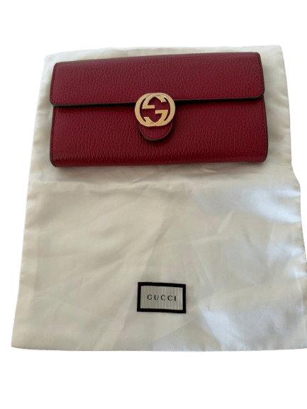 Gucci Interlocking GG Continental Wallet