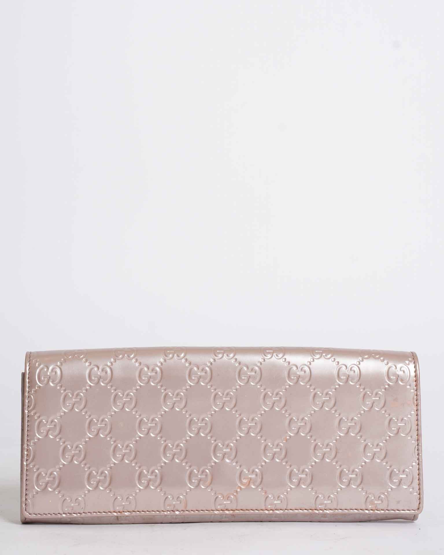 Gucci Guccissima long wallet