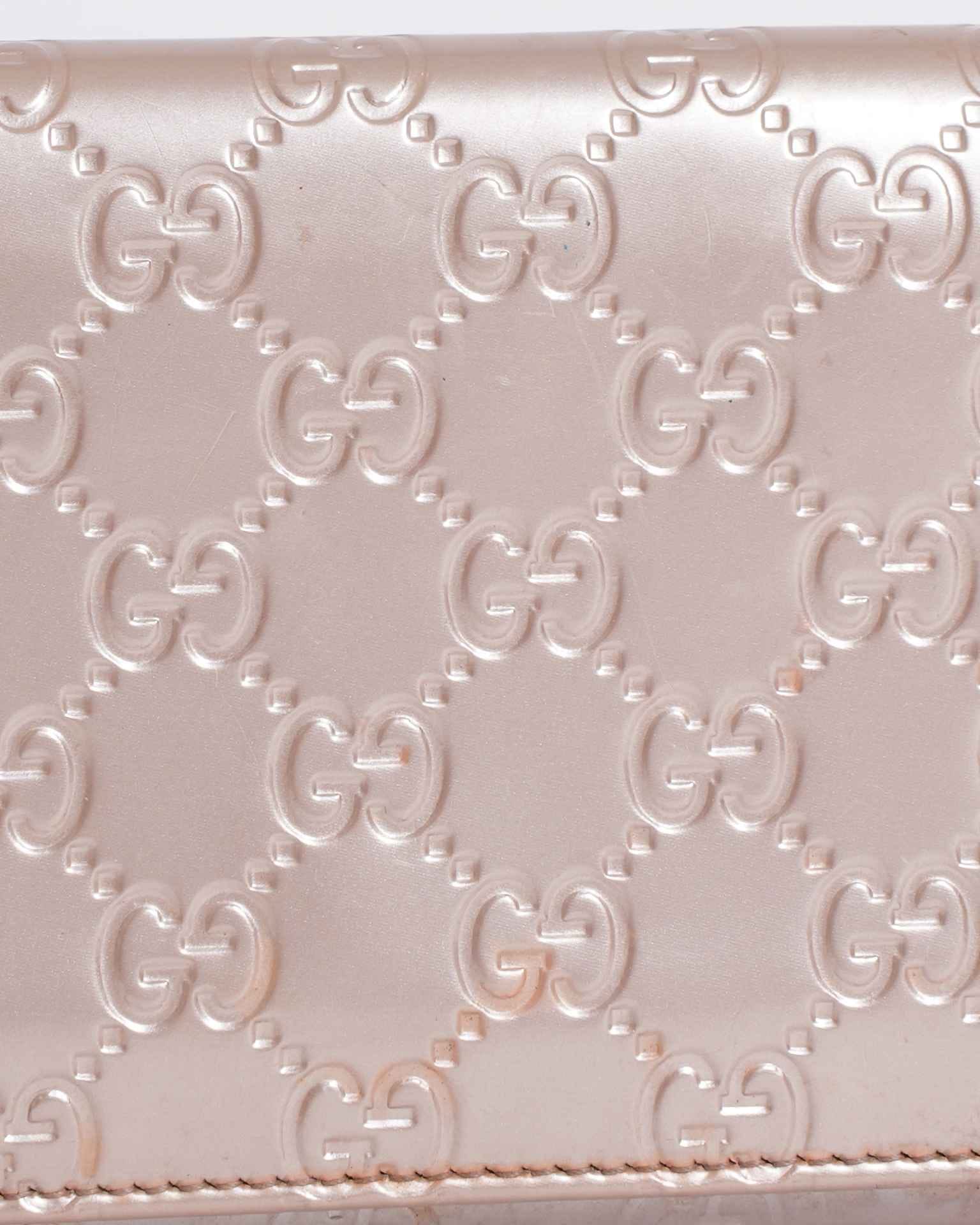 Gucci Guccissima long wallet