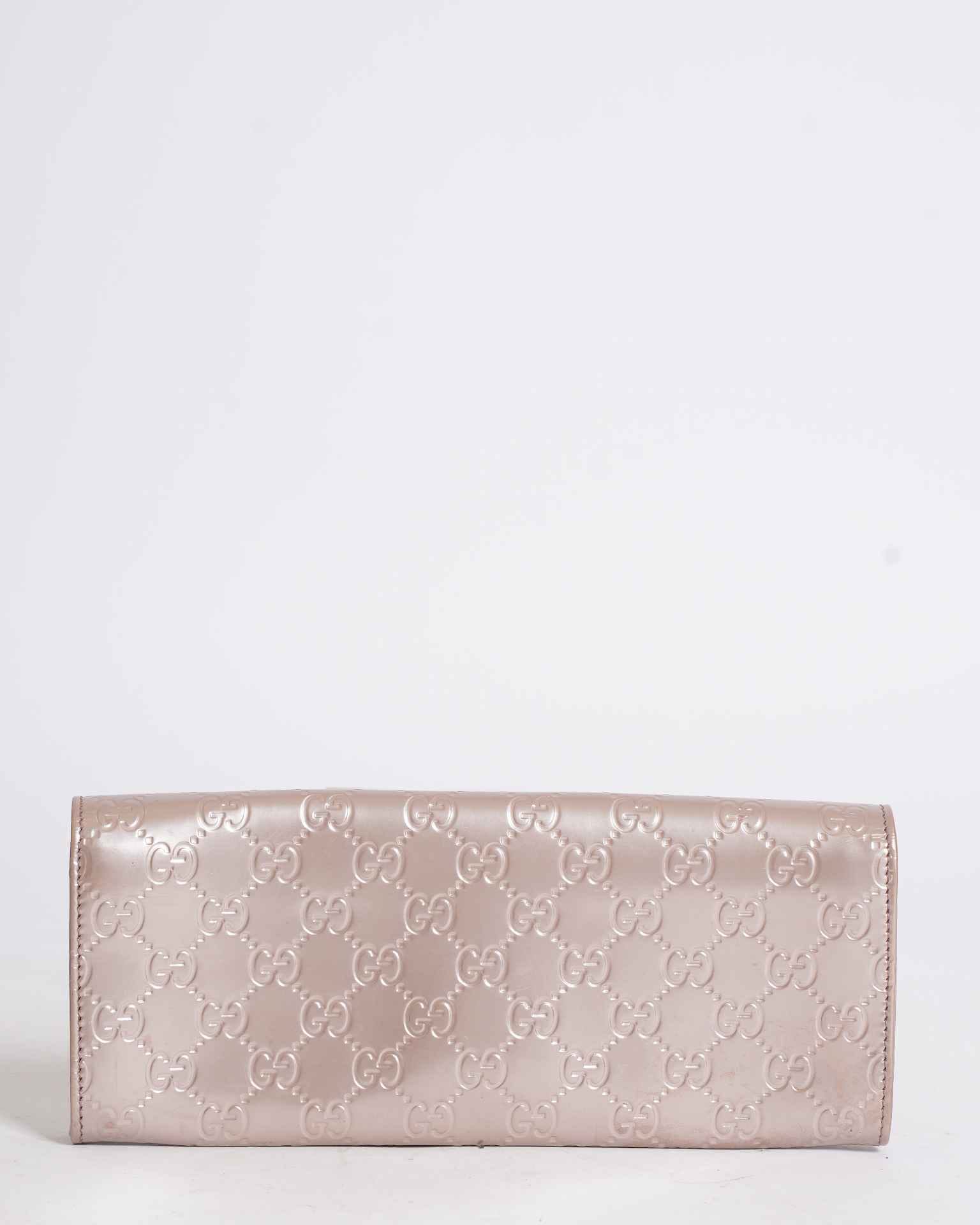 Gucci Guccissima long wallet