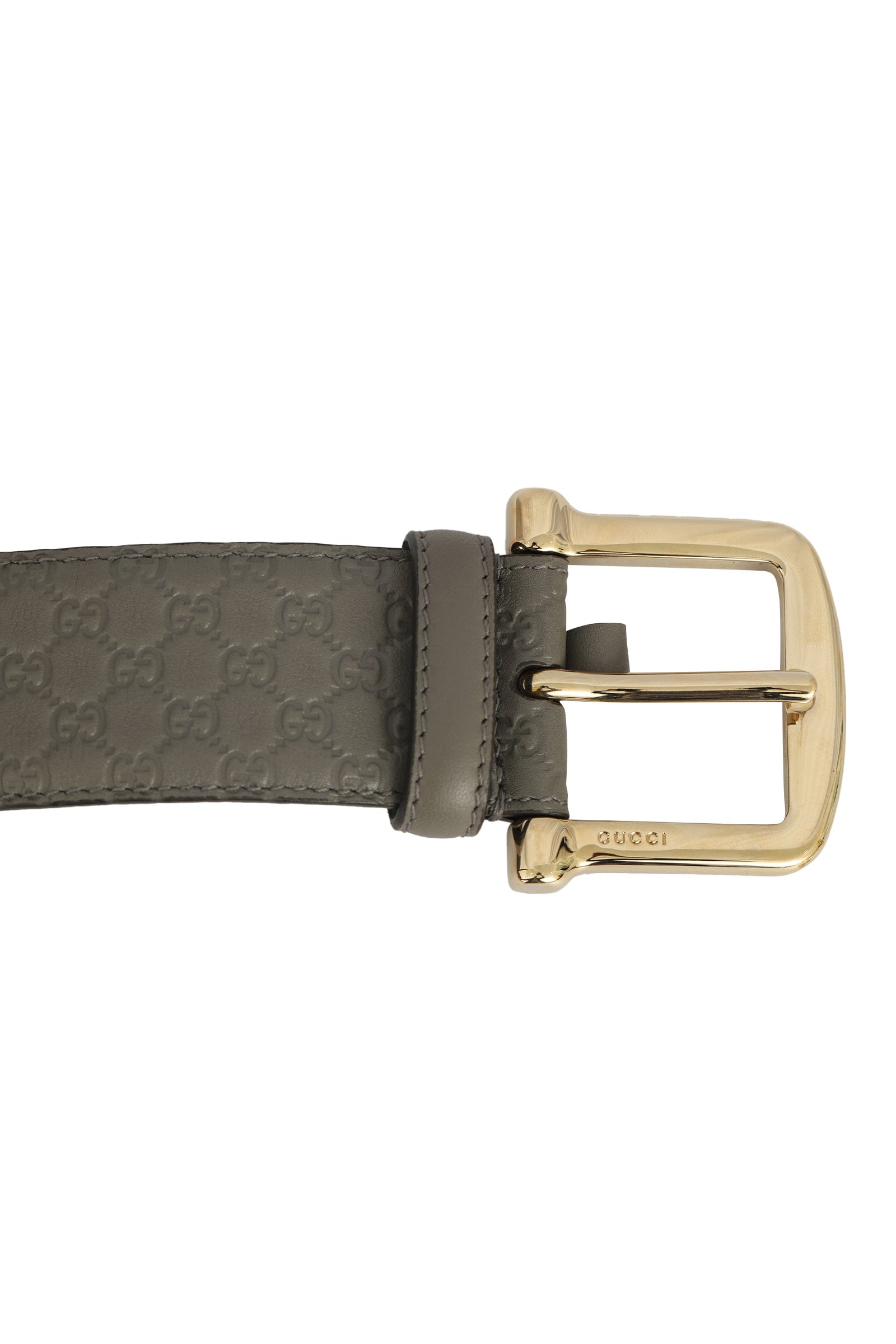 Gucci Size: 85 cm/ 34inches Micro Guccissima Embossed Leather Belt