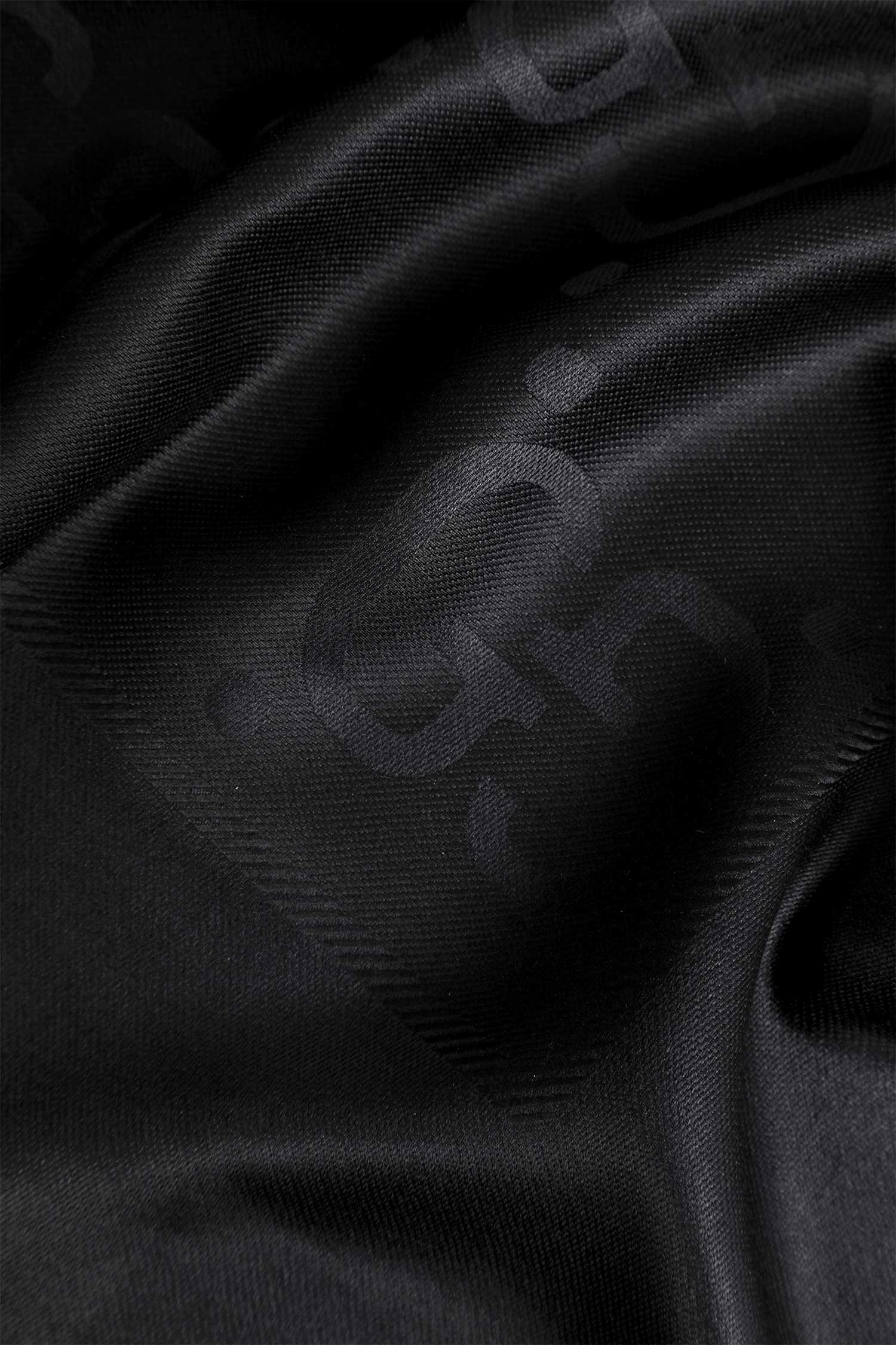 Gucci GG Jacquard Silk Wool Shawl