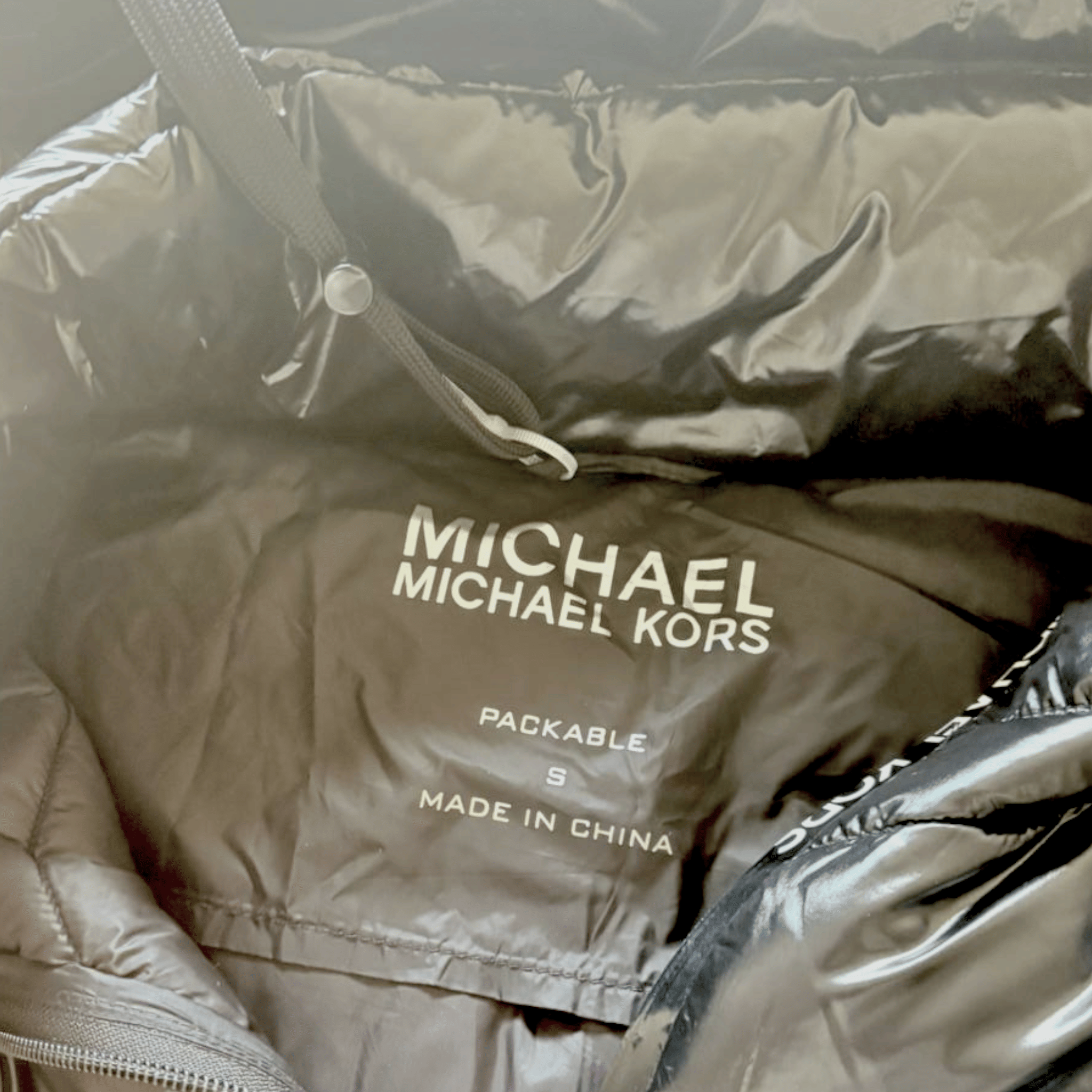 Michael Kors Puffer Hoddie Jacket S/M