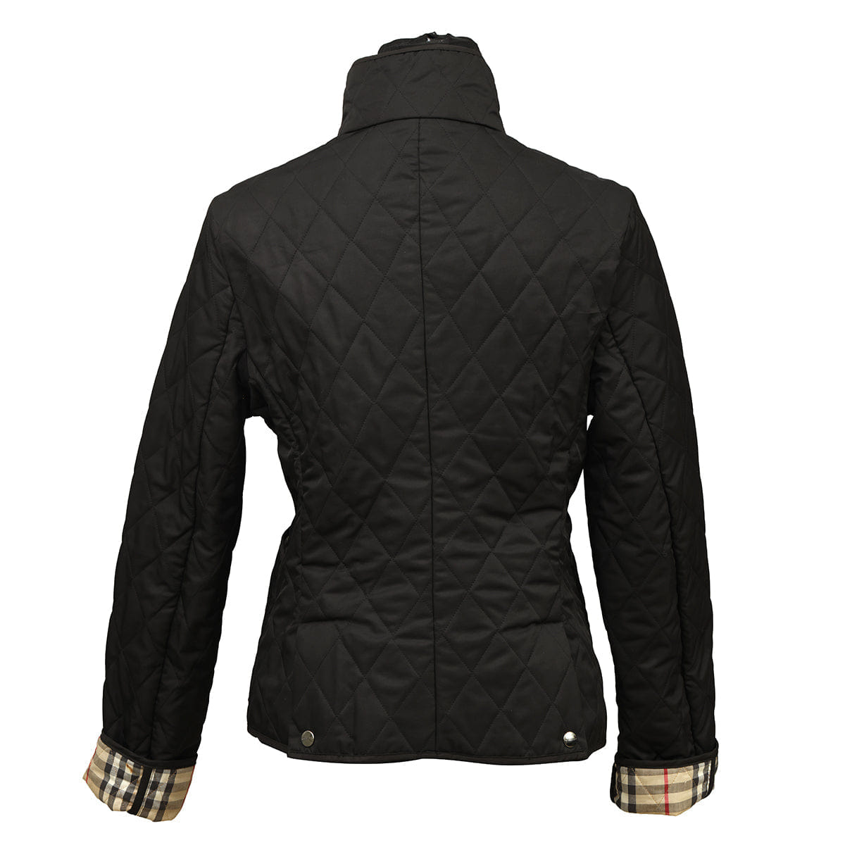 BURBERRY SIZE - XS BLACK QUILTED JACKET