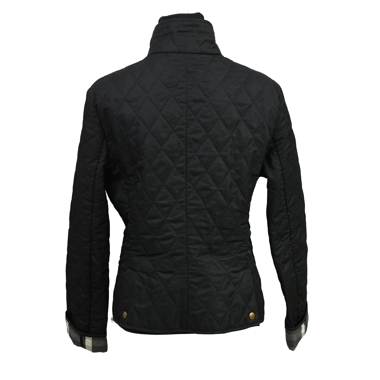 BURBERRY SIZE - S BLACK QUILTED JACKET