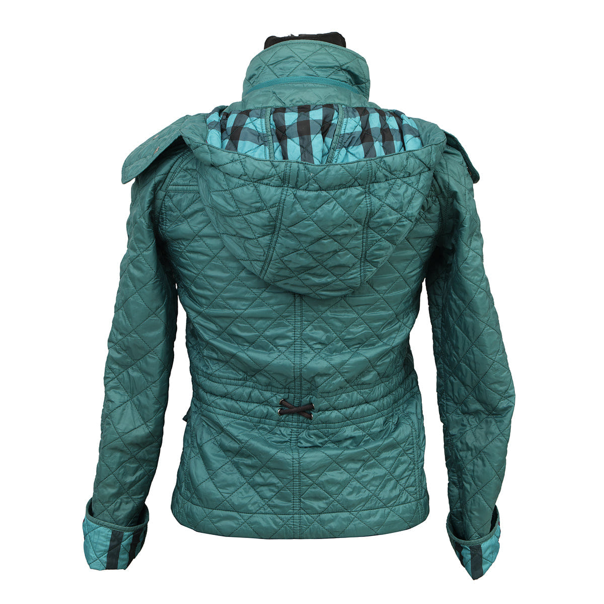 Burberry Size: XS Teal Quilted Jacket