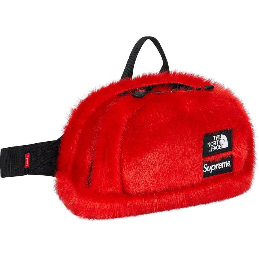 Supreme®/The North Face® Faux Fur Waist Bag (Red)