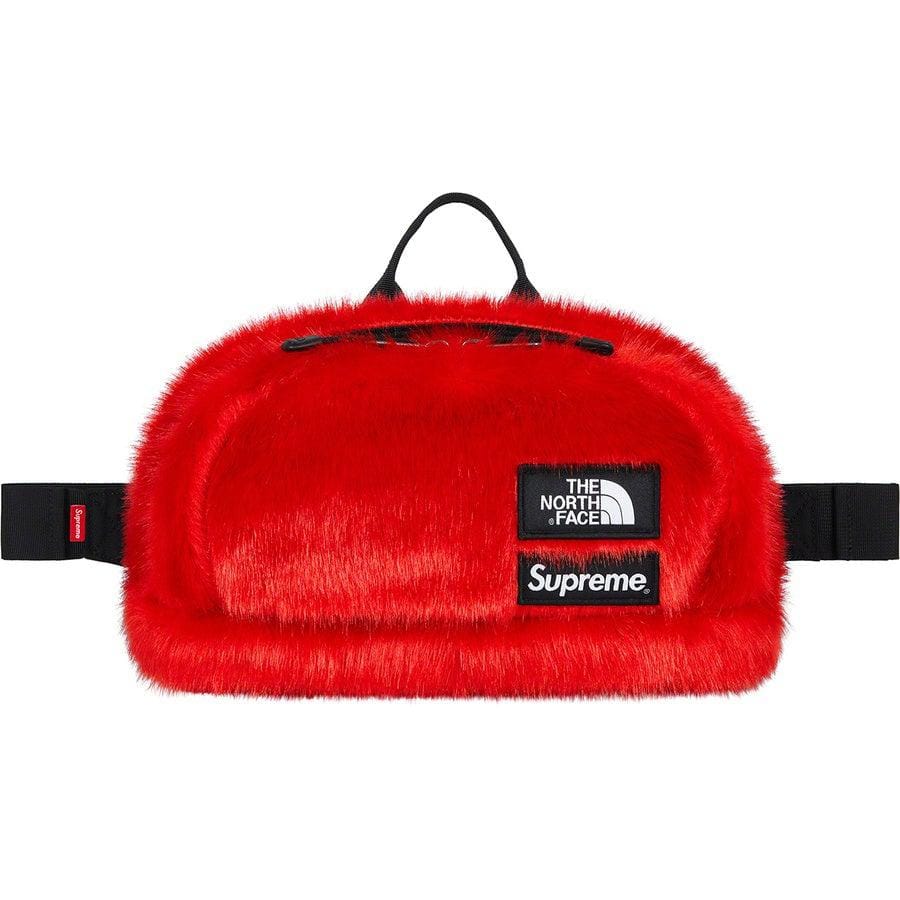 Supreme®/The North Face® Faux Fur Waist Bag (Red)