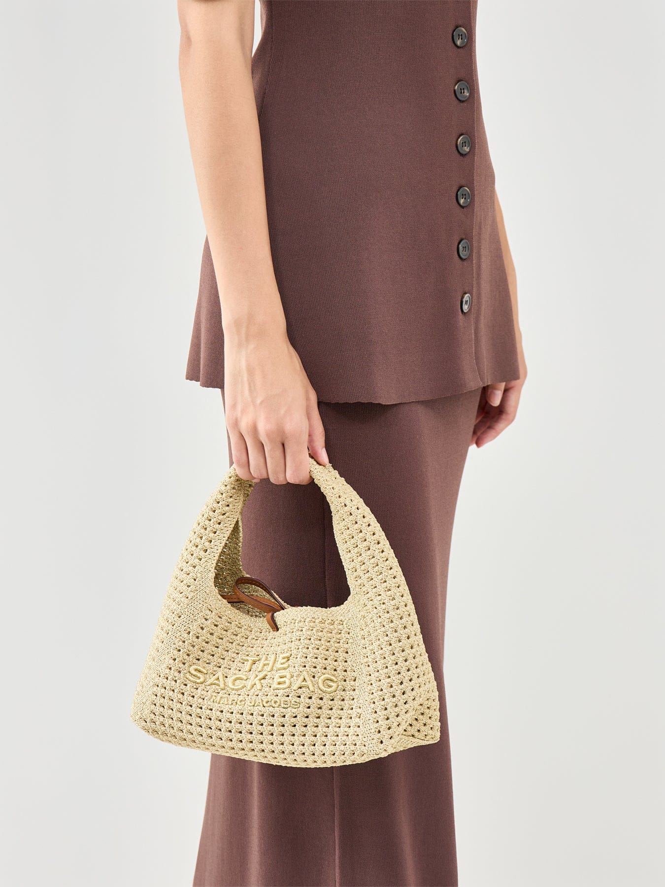 Marc Jacobs The Mini Sack Bag Neutral