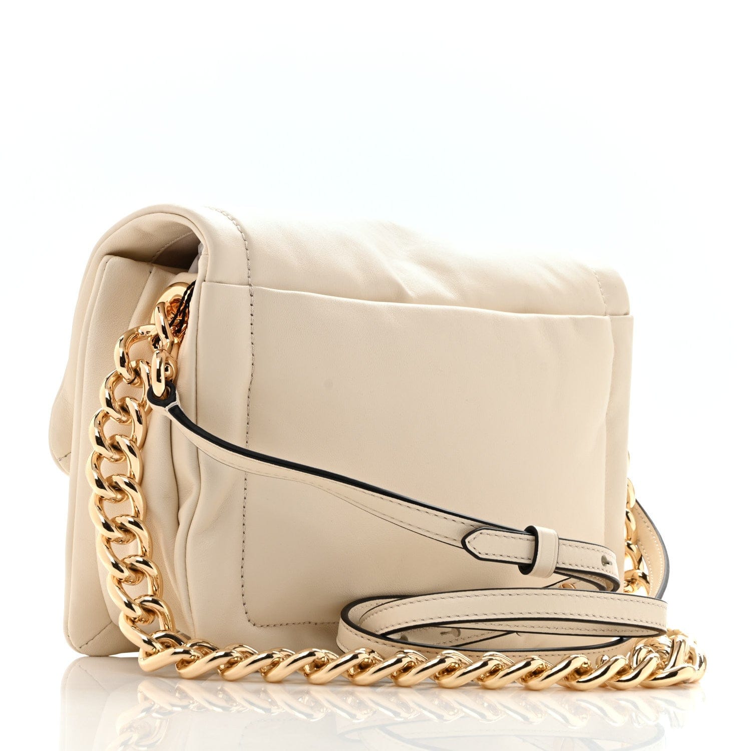 Marc Jacobs Lambskin The Pillow Bag Marshmallow