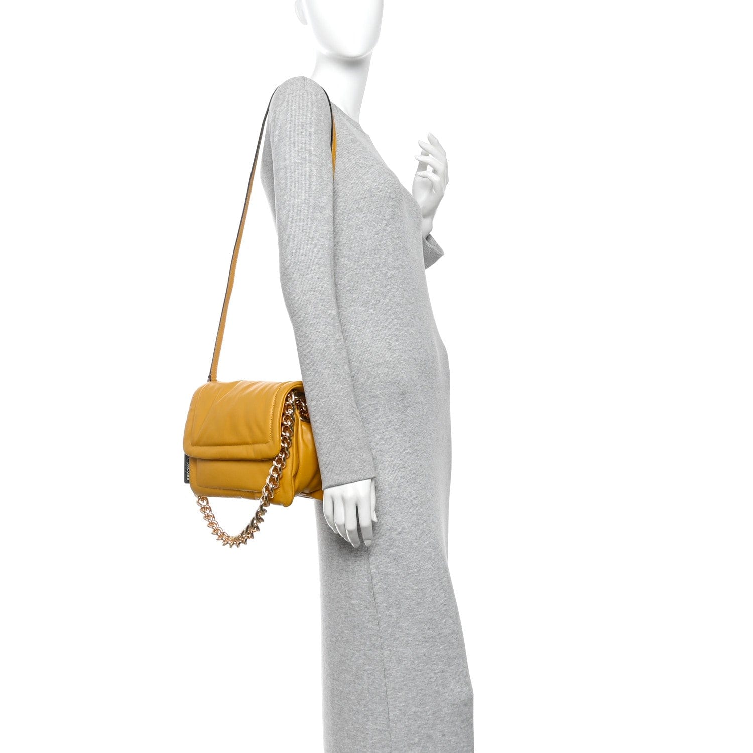 Marc Jacobs Lambskin The Pillow Bag Golden Spice