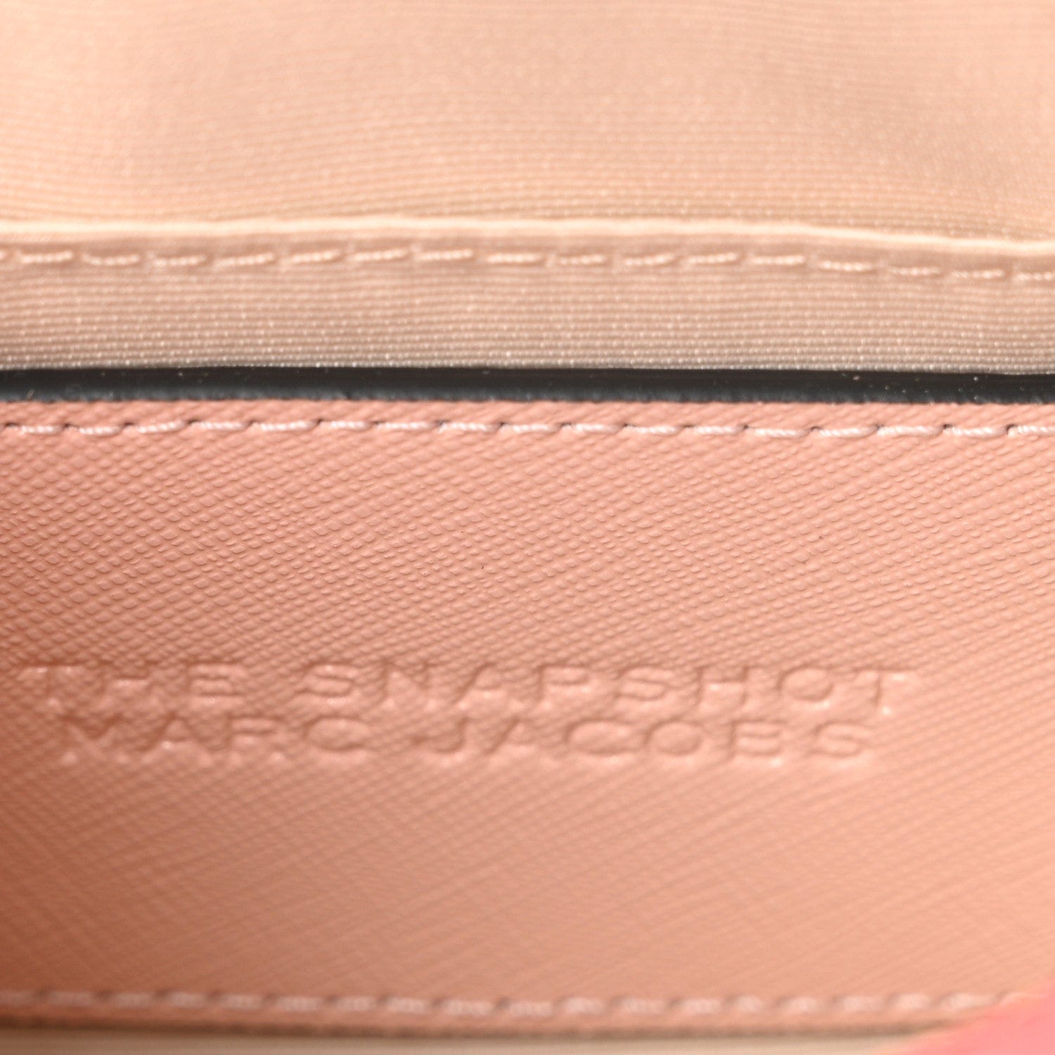 Marc Jacobs Saffiano Small Snapshot Camera Bag New Rose