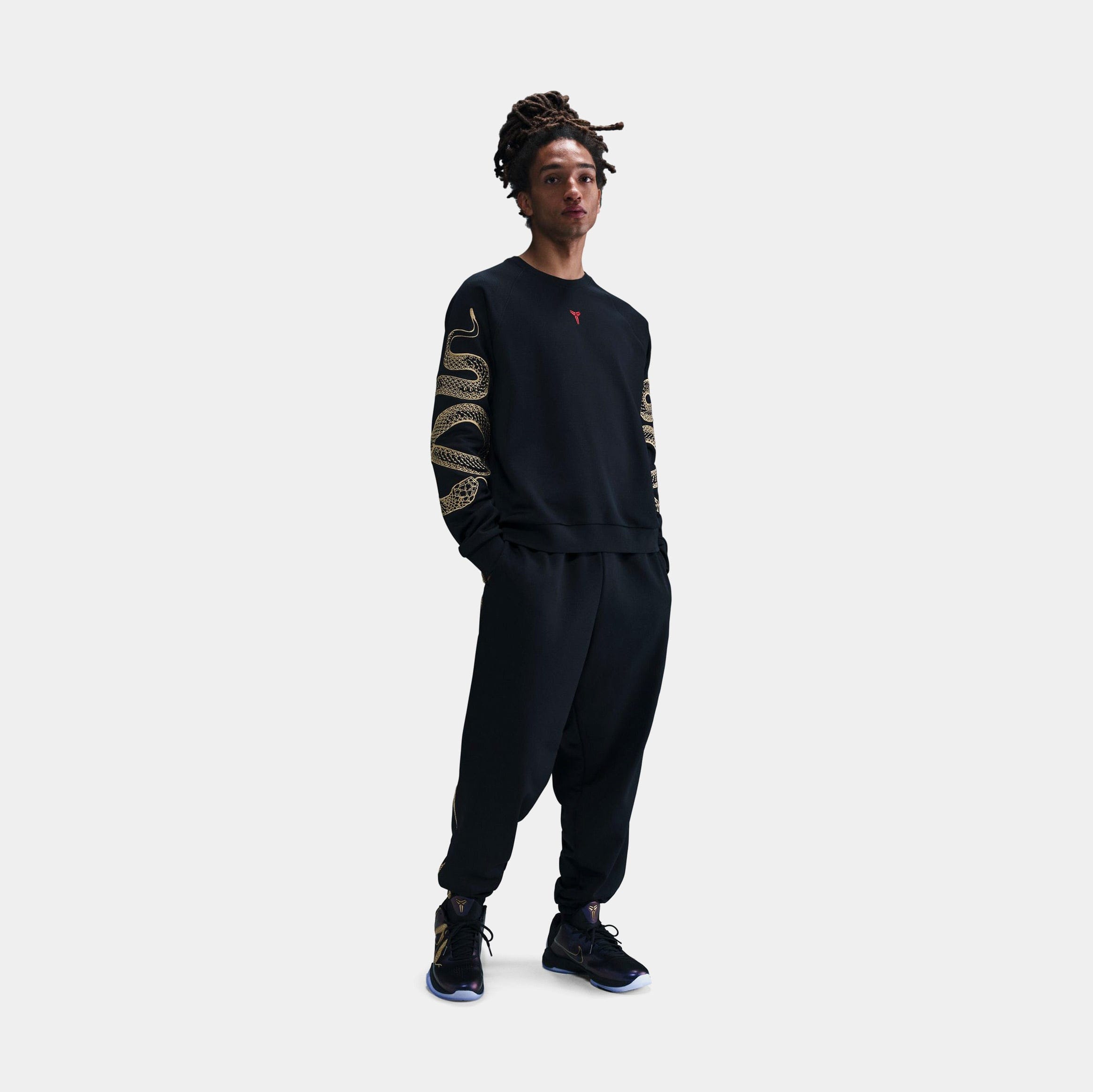 Nike Kobe Year Of The Mamba Mens Crewneck (Black/Red)