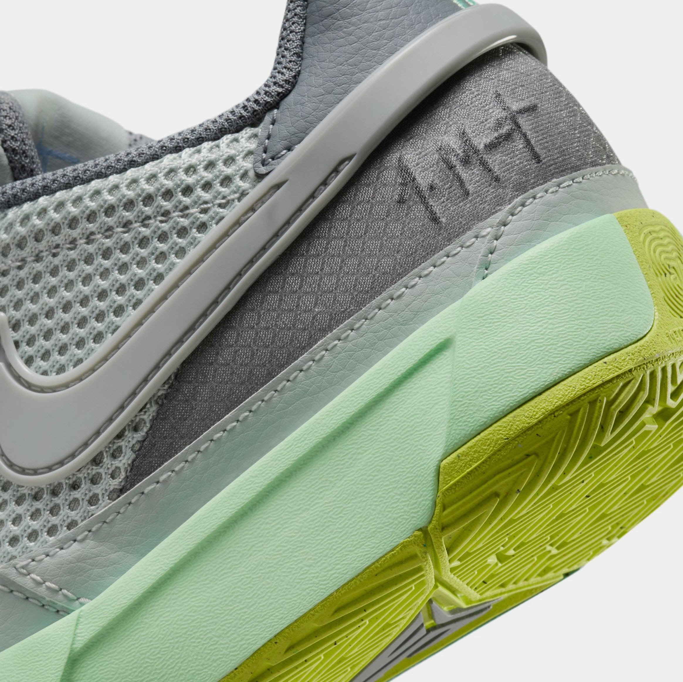 Nike Ja 1 Flash Grade School Lifestyle Shoes (Light Silver/Granite/Cyber Cool Grey)