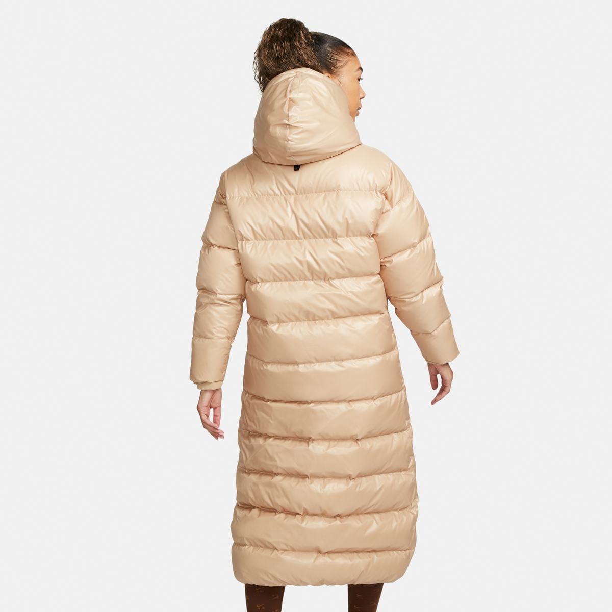 Nike Womens Nike Sportswear Therma Full Length Coat Gold