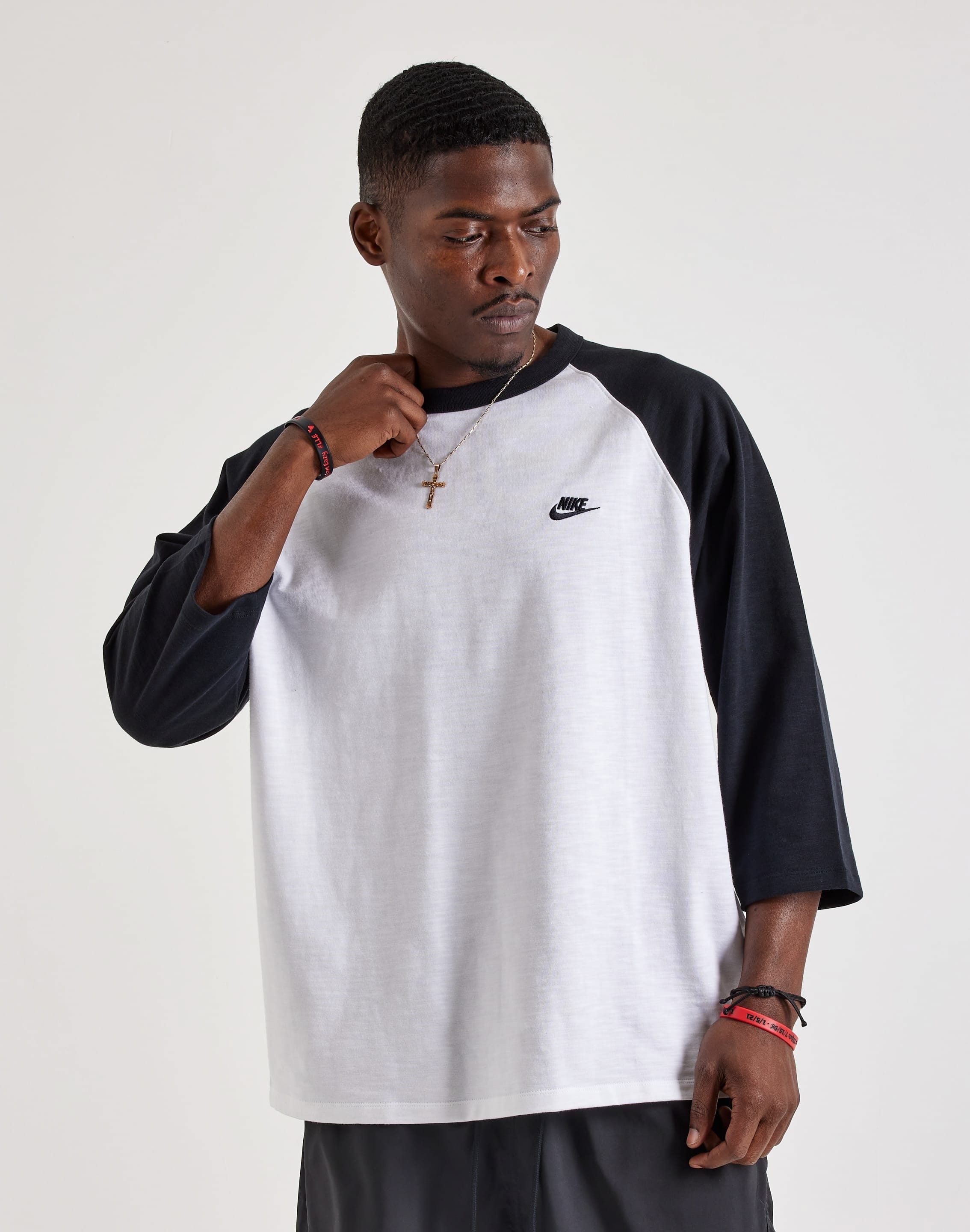 Nike Club 3/4 Raglan T-Shirt